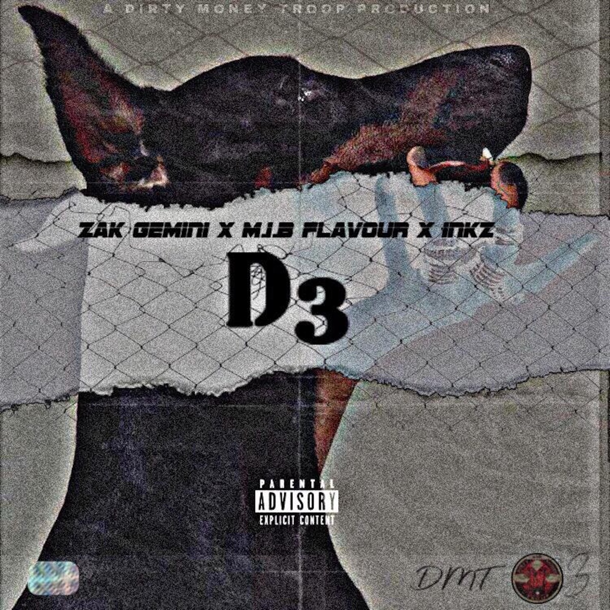 D3 (feat. Zak Gemini & Inkz) - Single by MIB Flavour album cover