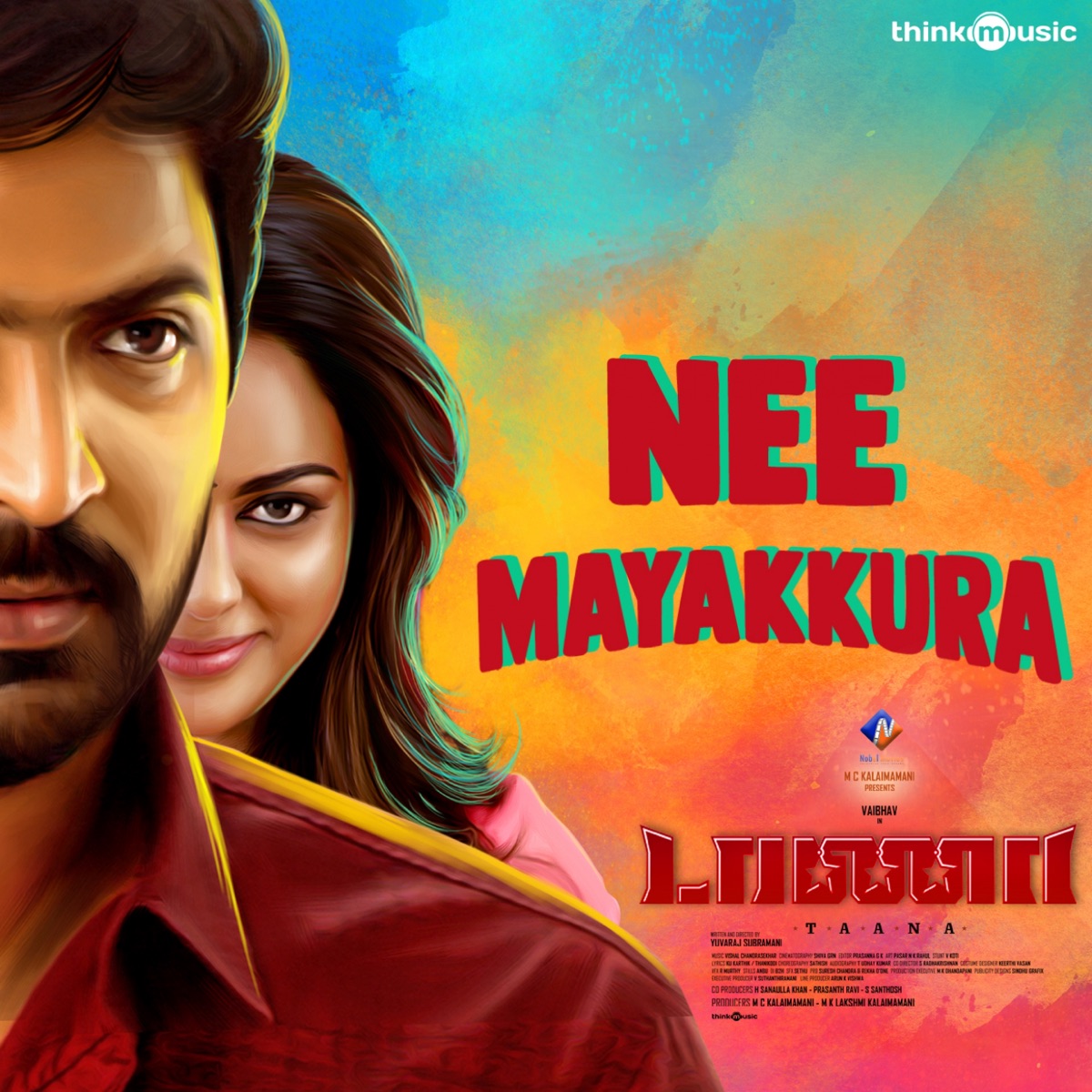 Nee Mayakkura (From "Taana") - Single by Vishal Chandrashekar & Sinduri album cover