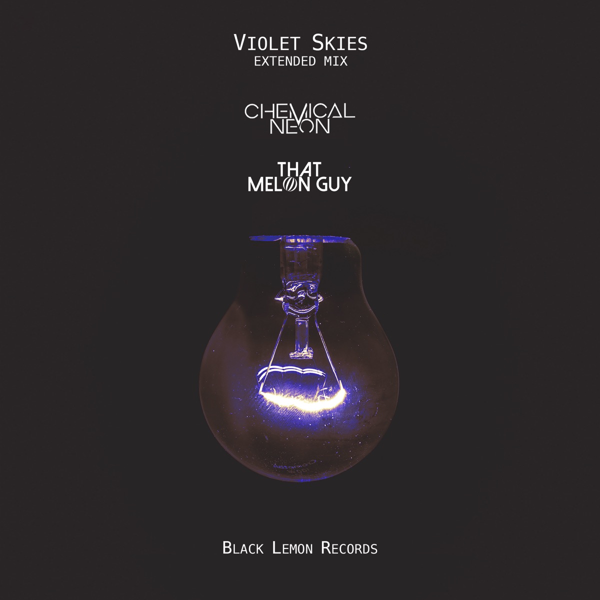 Violet Skies (Extended Mix) - Single by Chemical Neon & That Melon Guy album cover