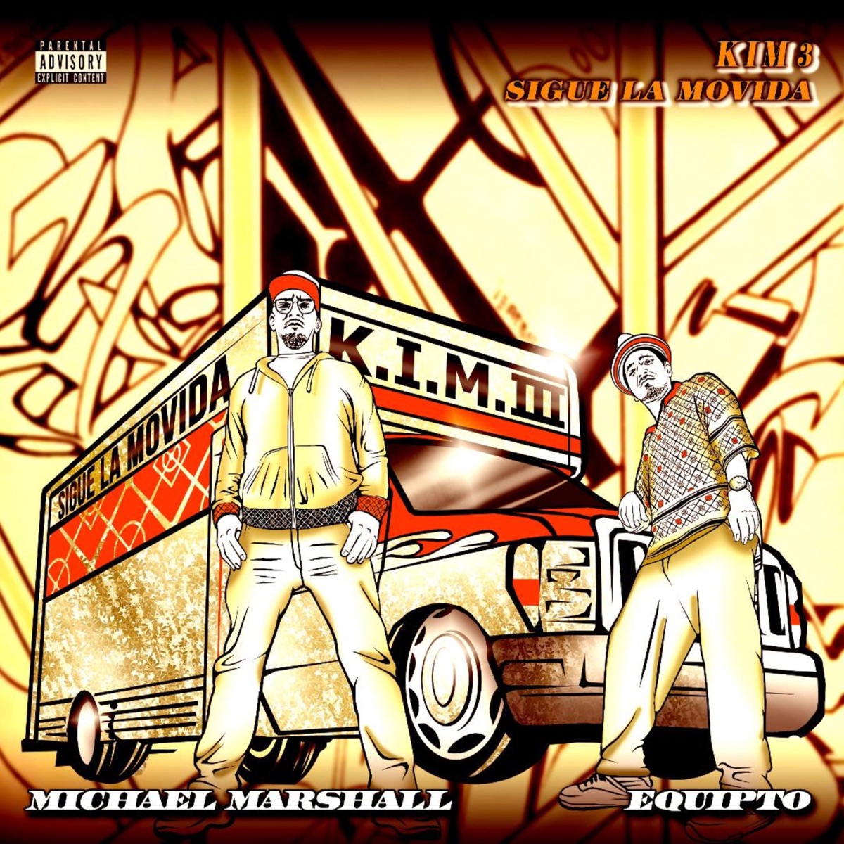 K.I.M. 3 Sigue la Movida by Michael Marshall & Equipto album cover