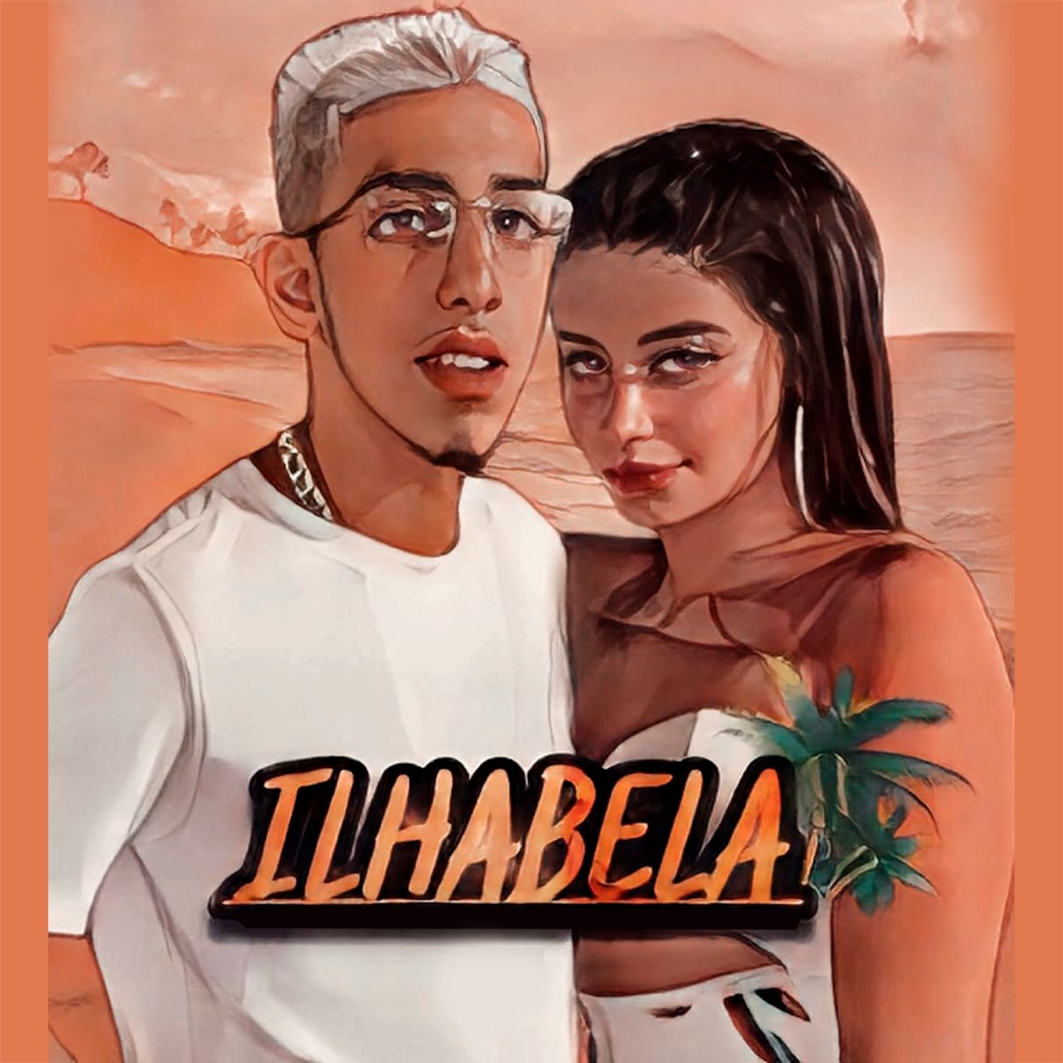 Ilha Bela - Single by Mc Arthuzinn & Gabriela Nogueira album cover