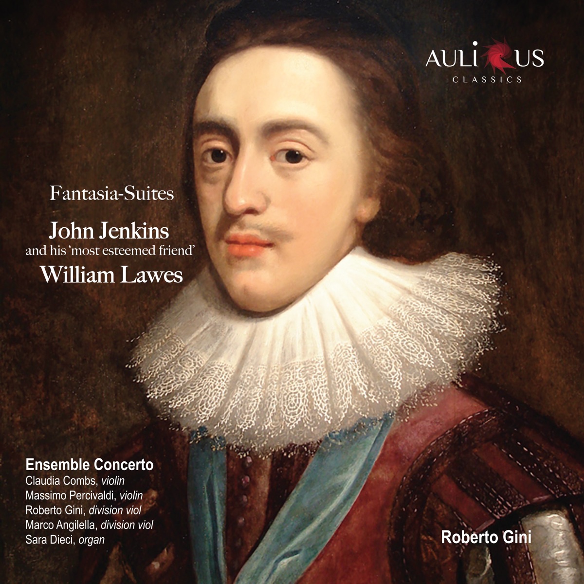 Fantasia-Suites: John Jenkins and his ‘most esteemed friend’ William Lawes by Roberto Gini & Ensemble Concerto album cover