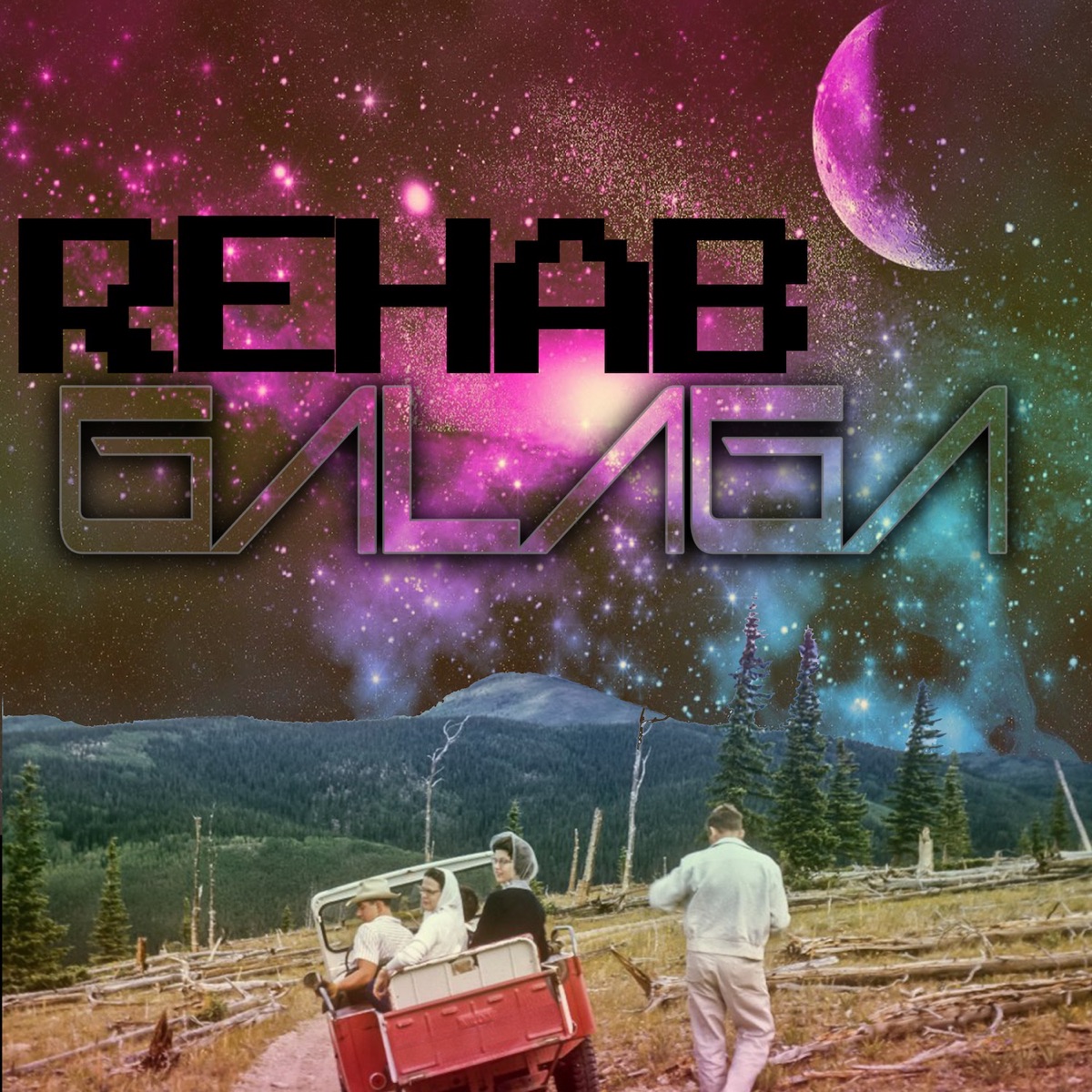 Galaga by Rehab album cover