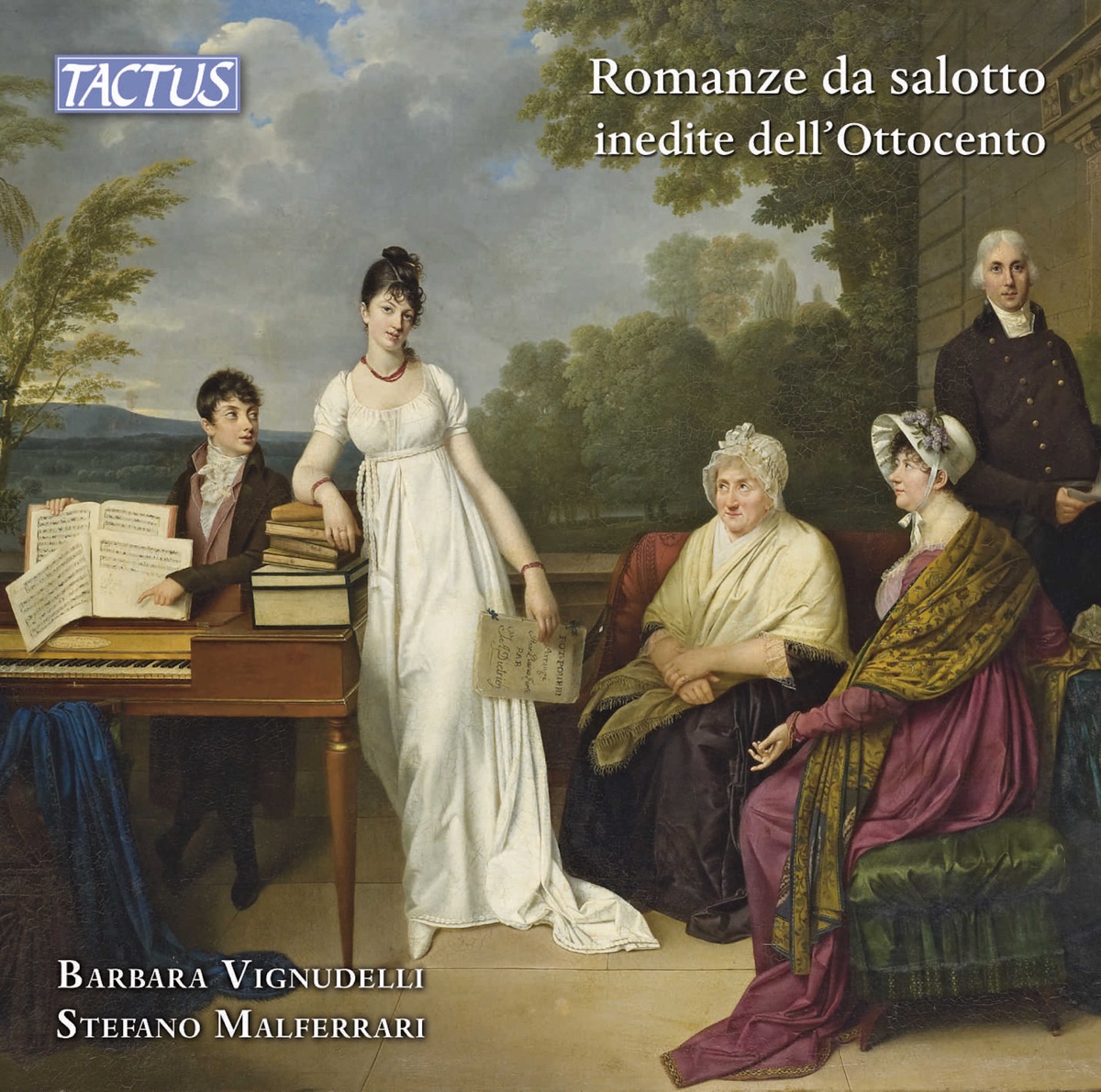 Romanze da salotto inedite dell'ottocento by Barbara Vignudelli & Stefano Malferrari album cover