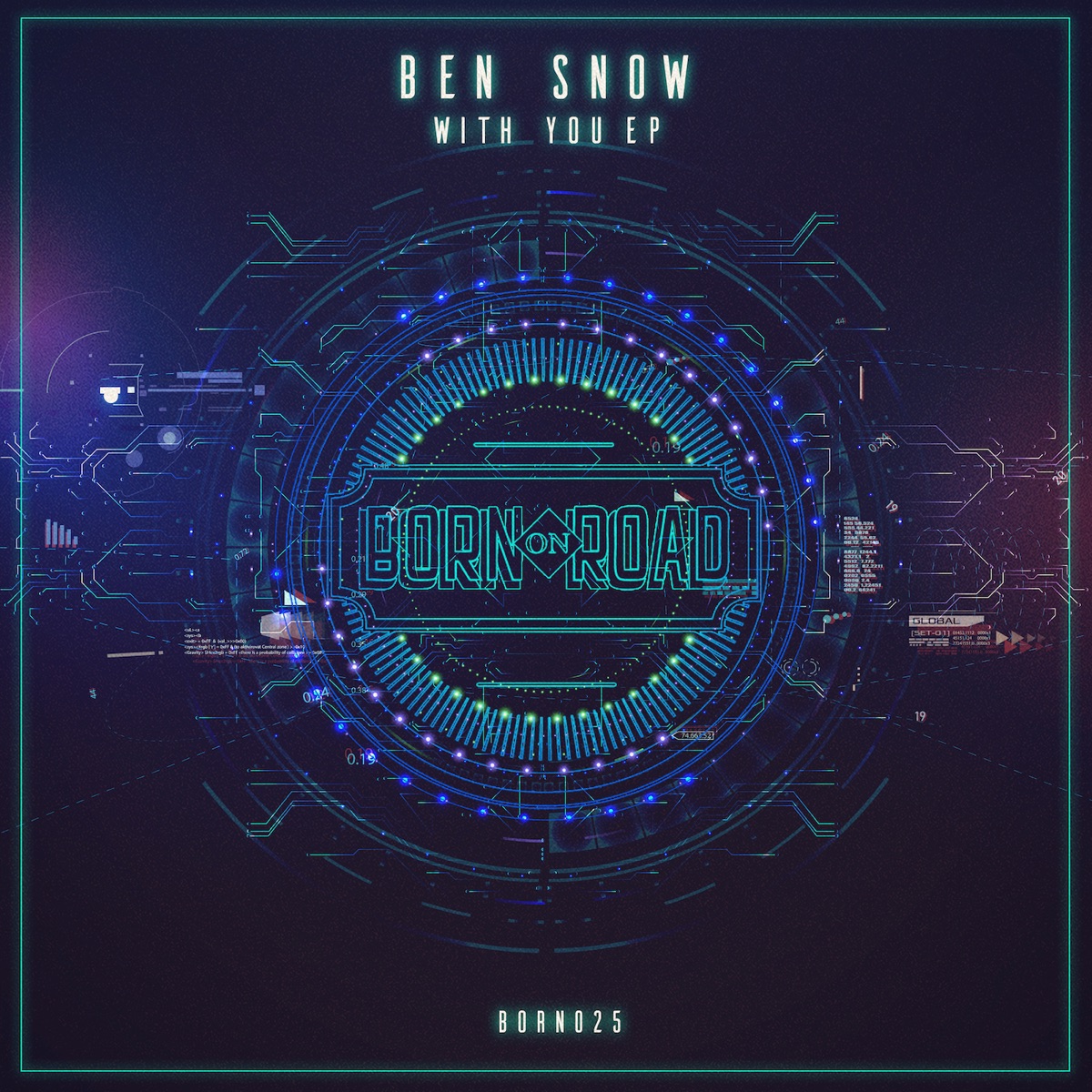 With You - EP by Ben Snow & David Boomah album cover