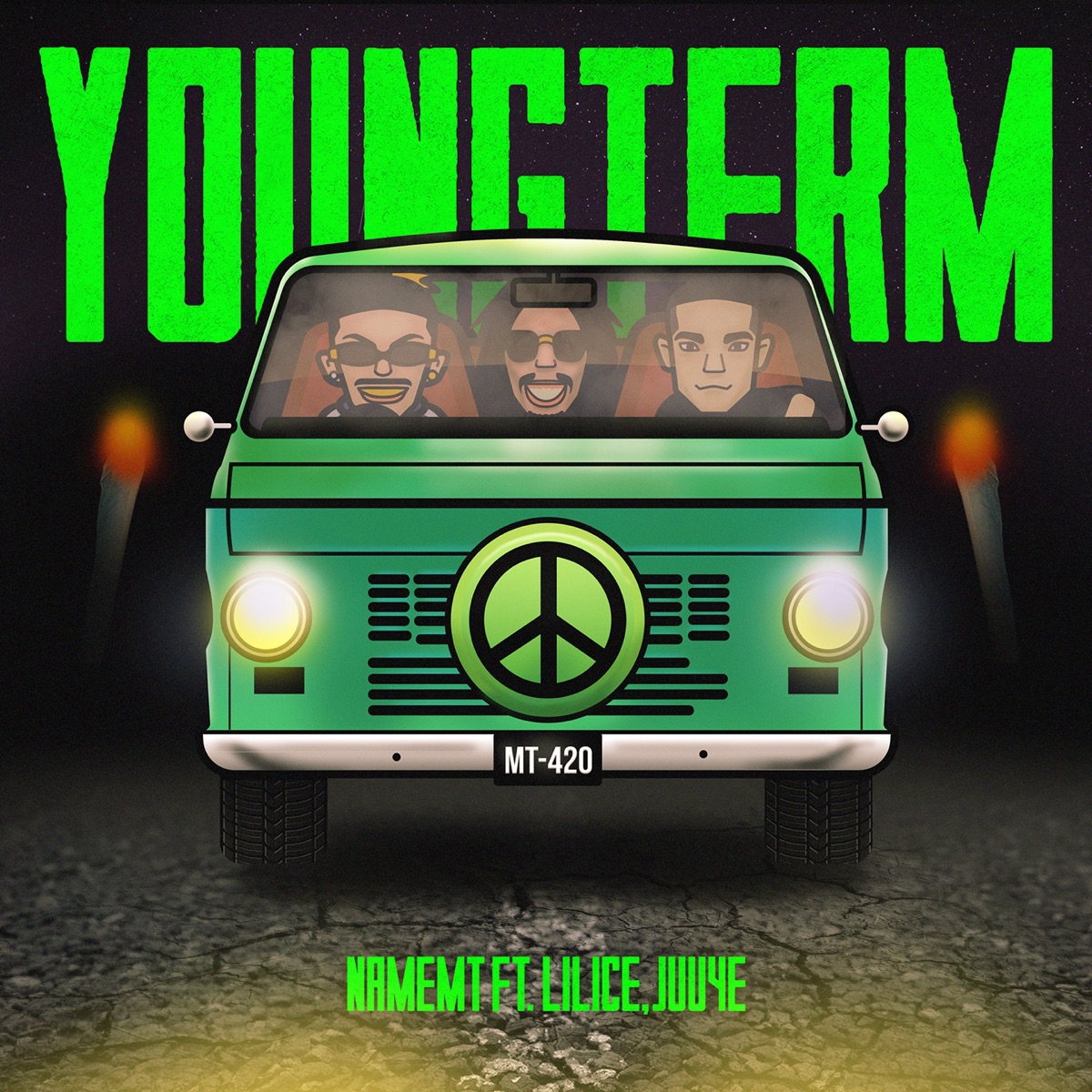 YoungTerm (feat. Lilice & Juu 4E) - Single by NAMEMT album cover