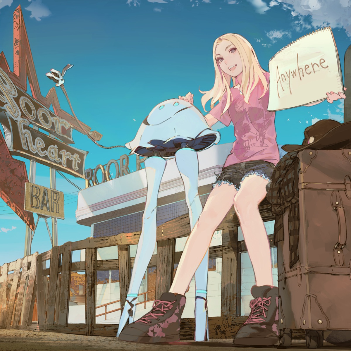 Hello Dust Town - Single by FUZI & MAAS album cover