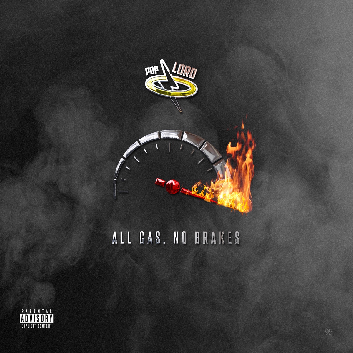 All Gas, No Brakes by PopLord album cover