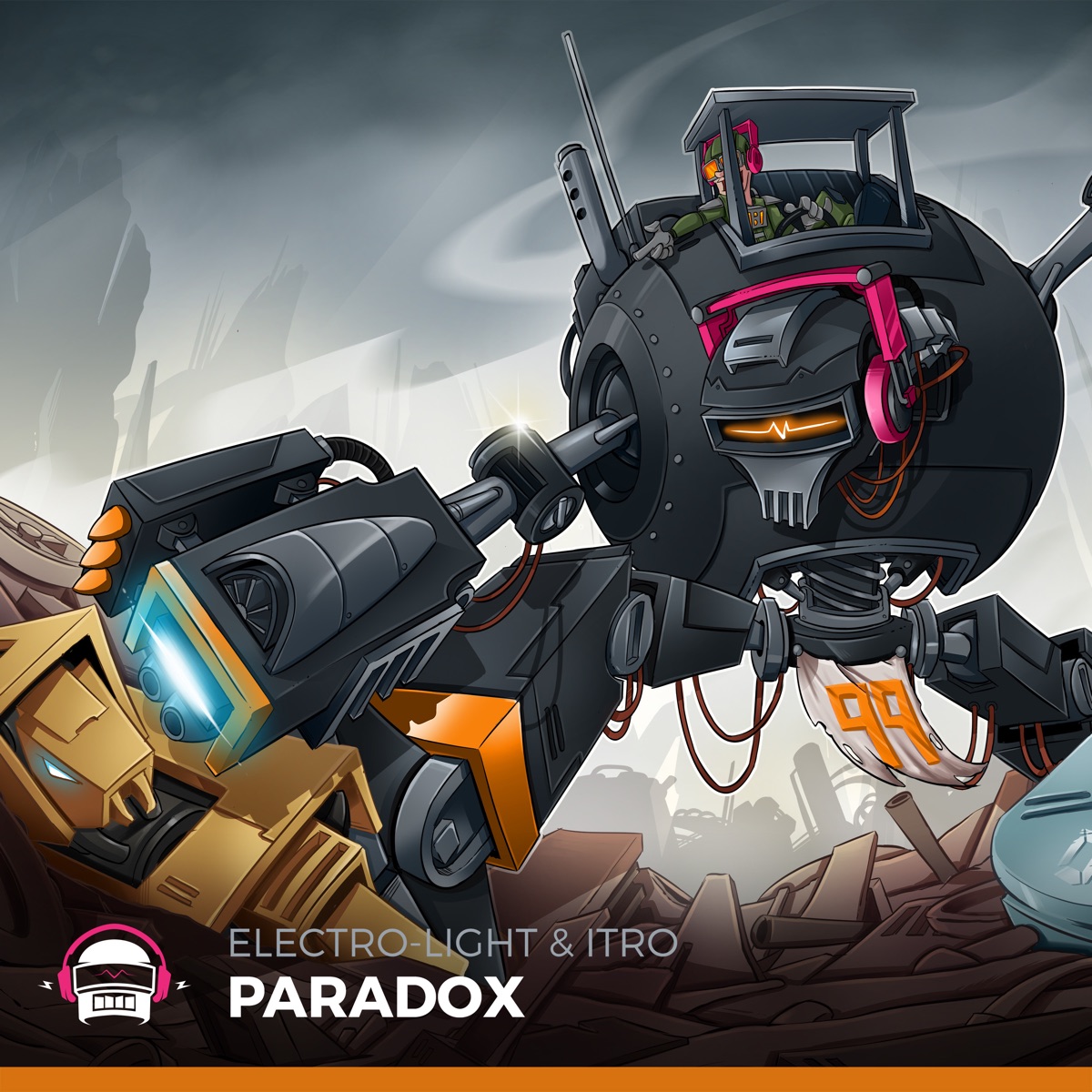 Paradox - Single by Electrolight & Itro album cover