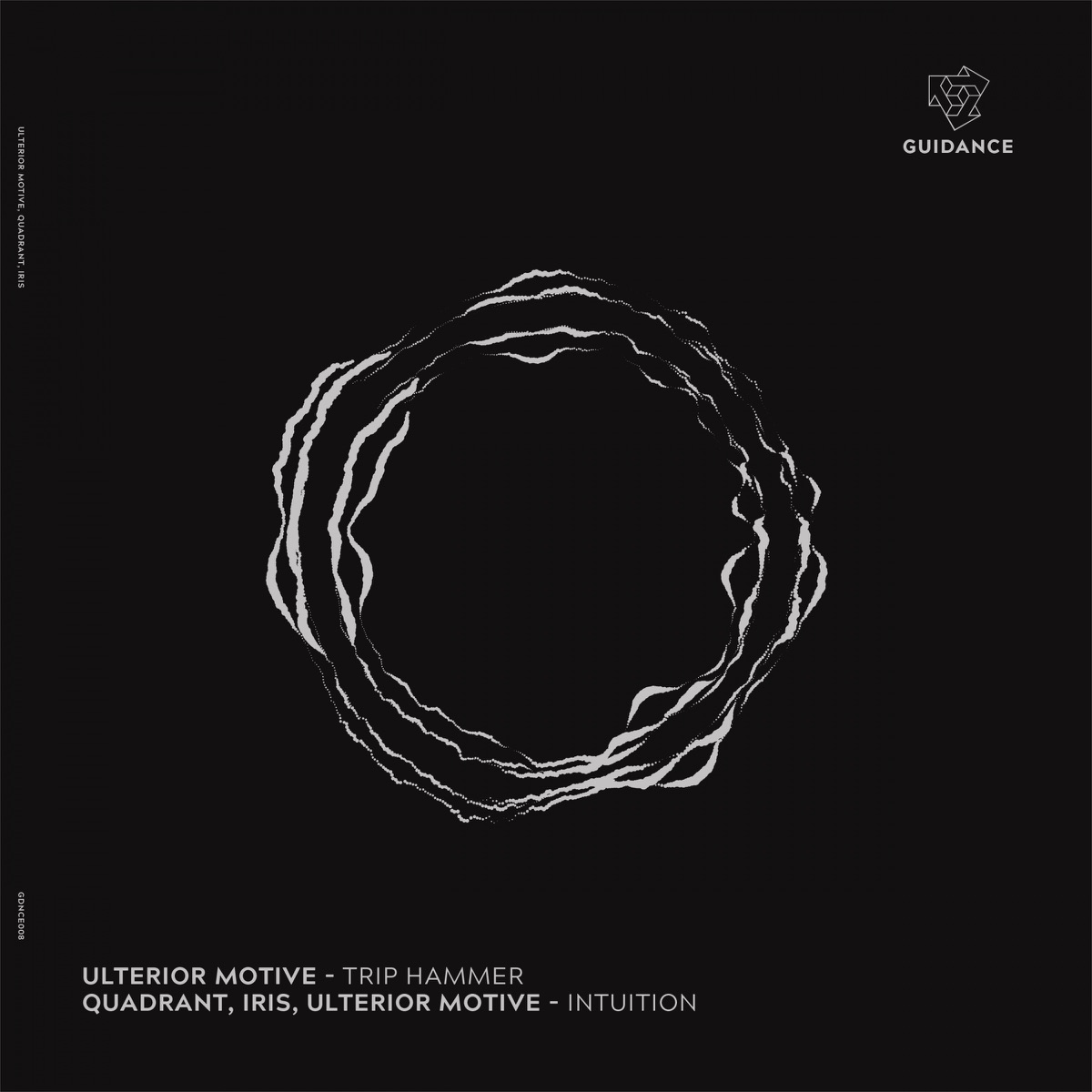 Trip Hammer / Intuition - Single by Ulterior Motive, Quadrant & Iris! album cover
