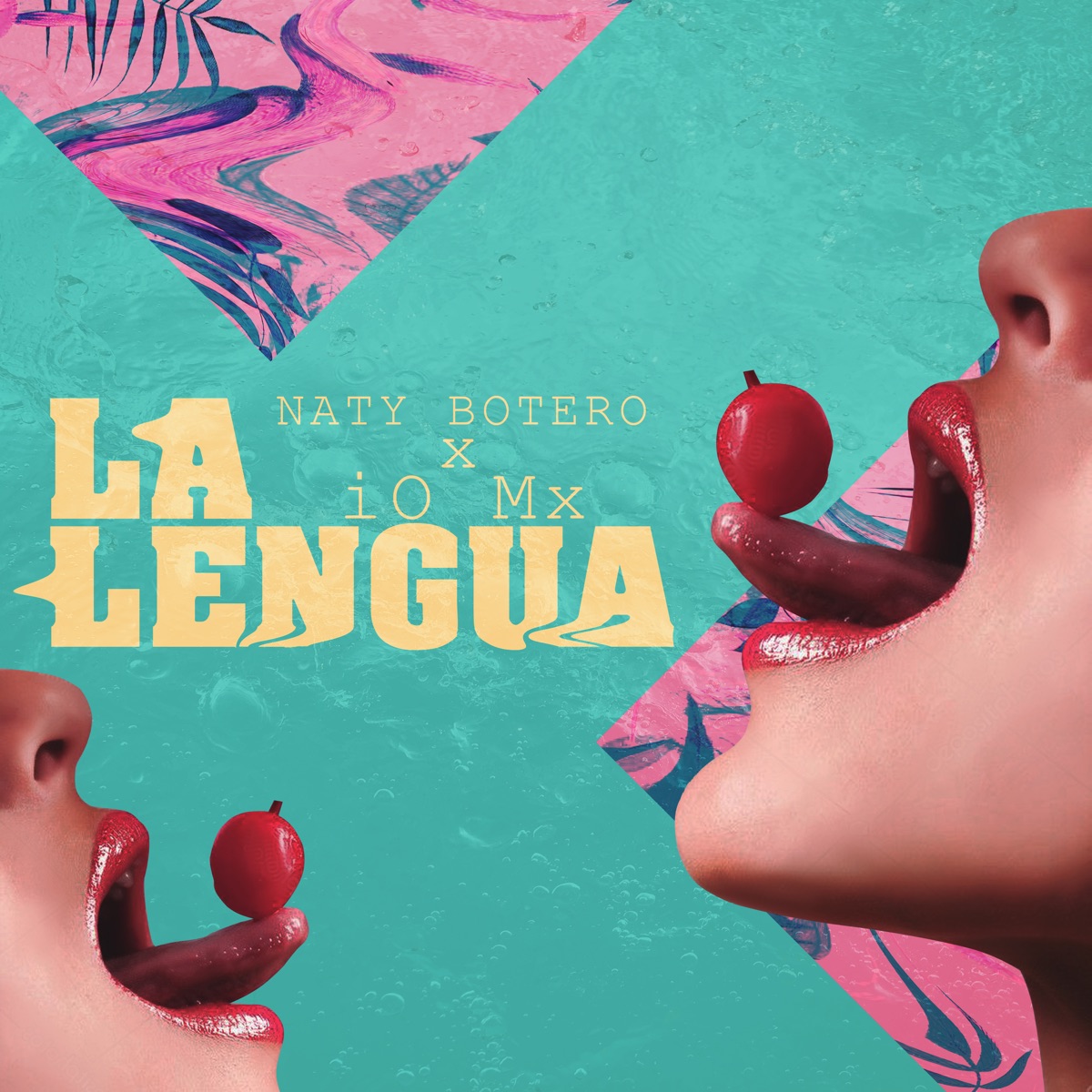 La Lengua (Remix) - Single by Naty Botero & io mx album cover