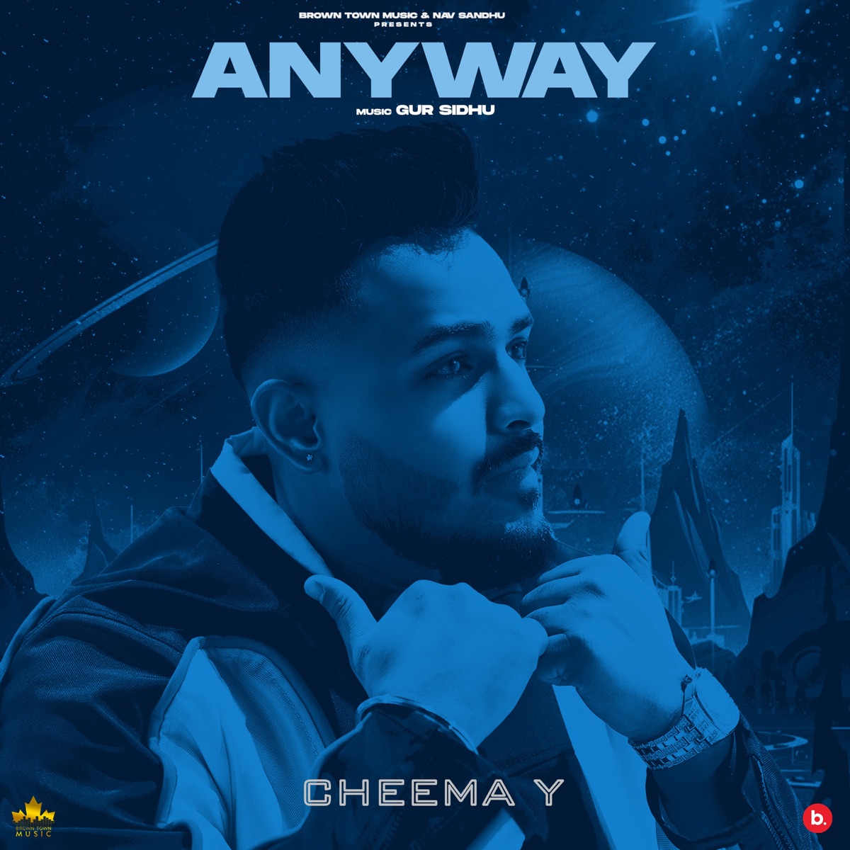 ANYWAY by Cheema Y & Gur Sidhu album cover