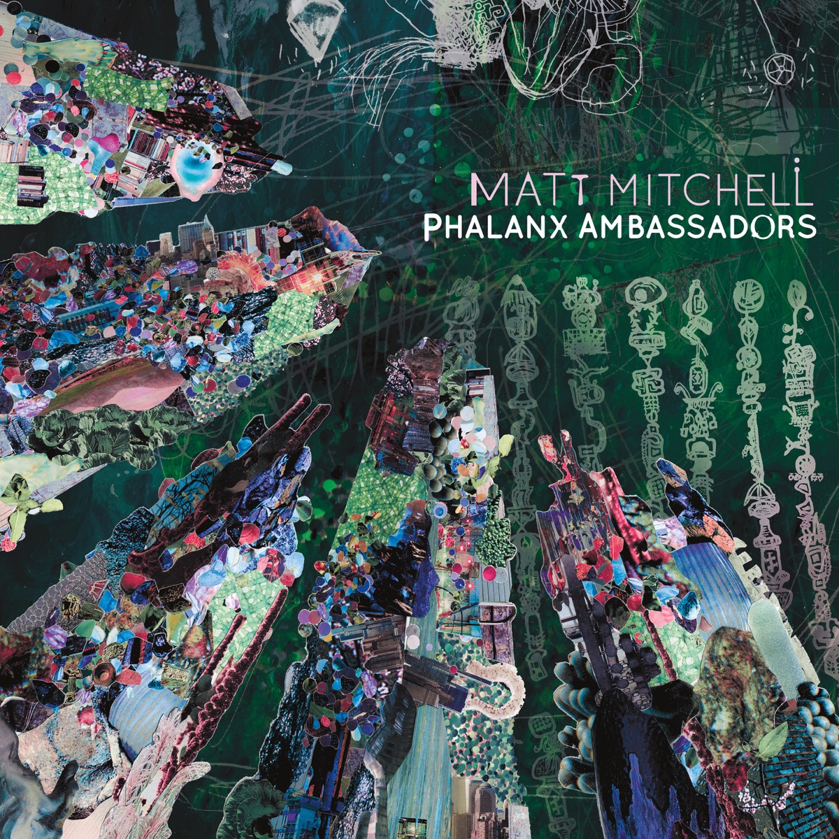 Phalanx Ambassadors by Matt Mitchell album cover