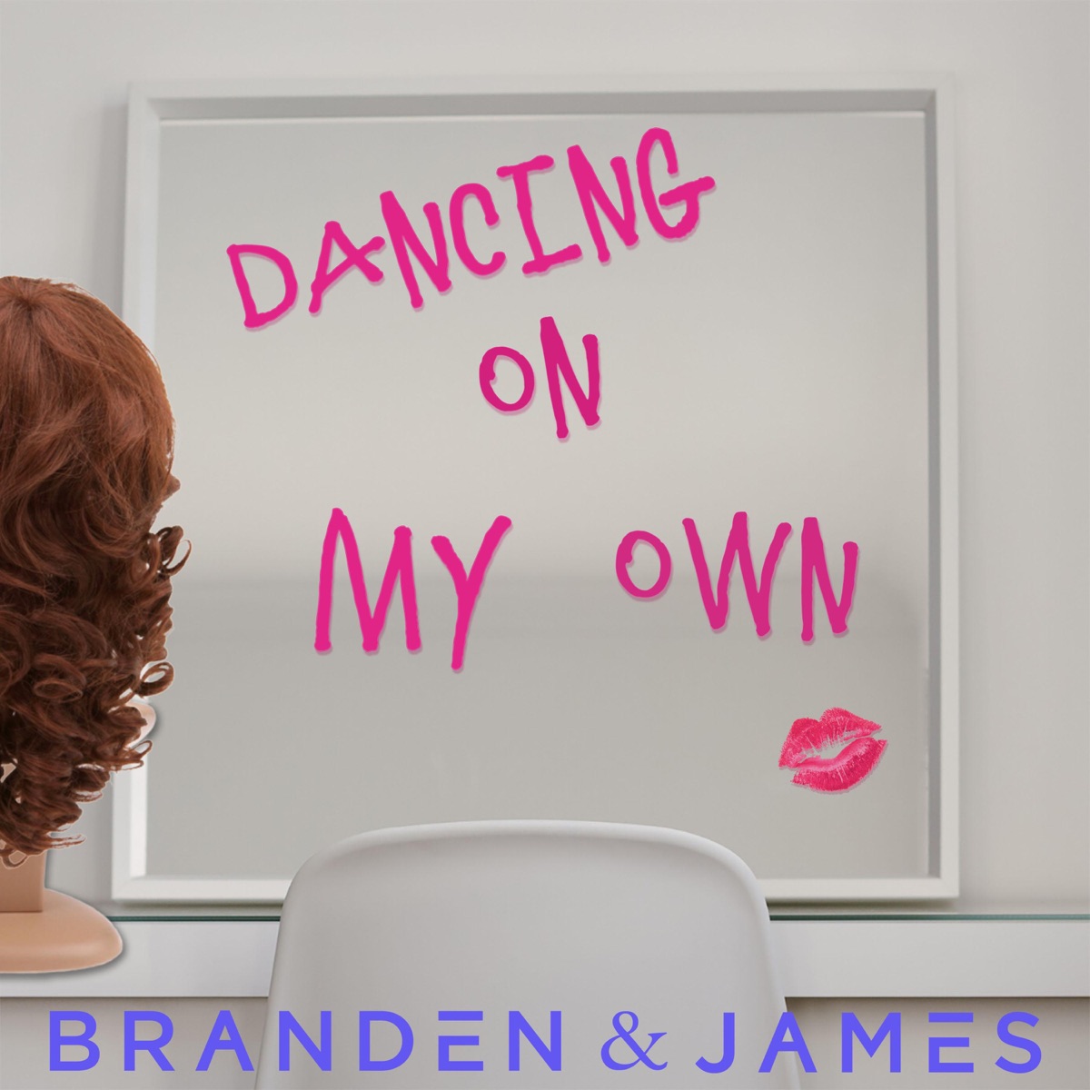 Dancing on My Own - Single by Branden & James album cover
