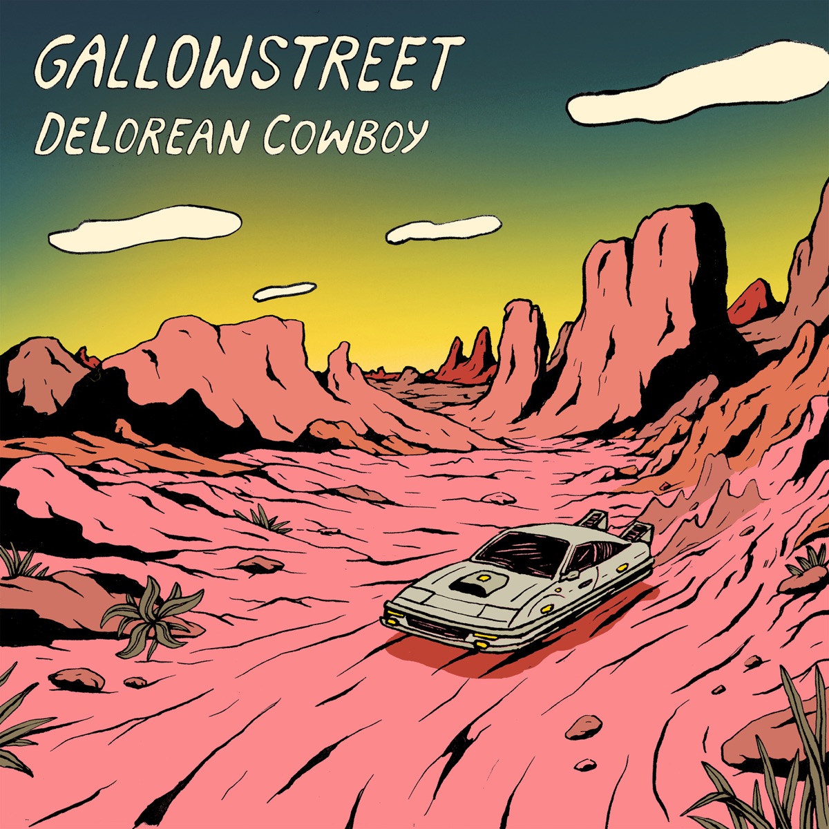 Delorean Cowboy - Single by Gallowstreet album cover