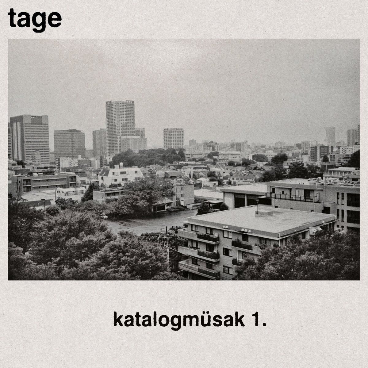Katalogmüsak 1. by Tage album cover