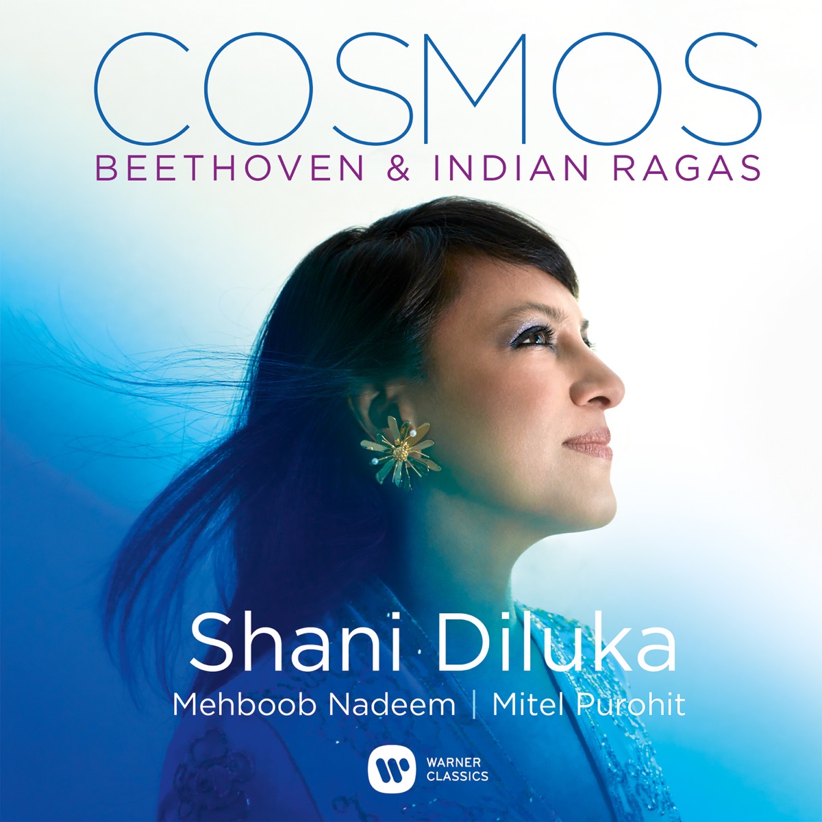 Cosmos - Beethoven & Indian Ragas by Mehboob Nadeem, Shani Diluka & Mitel Purohit album cover