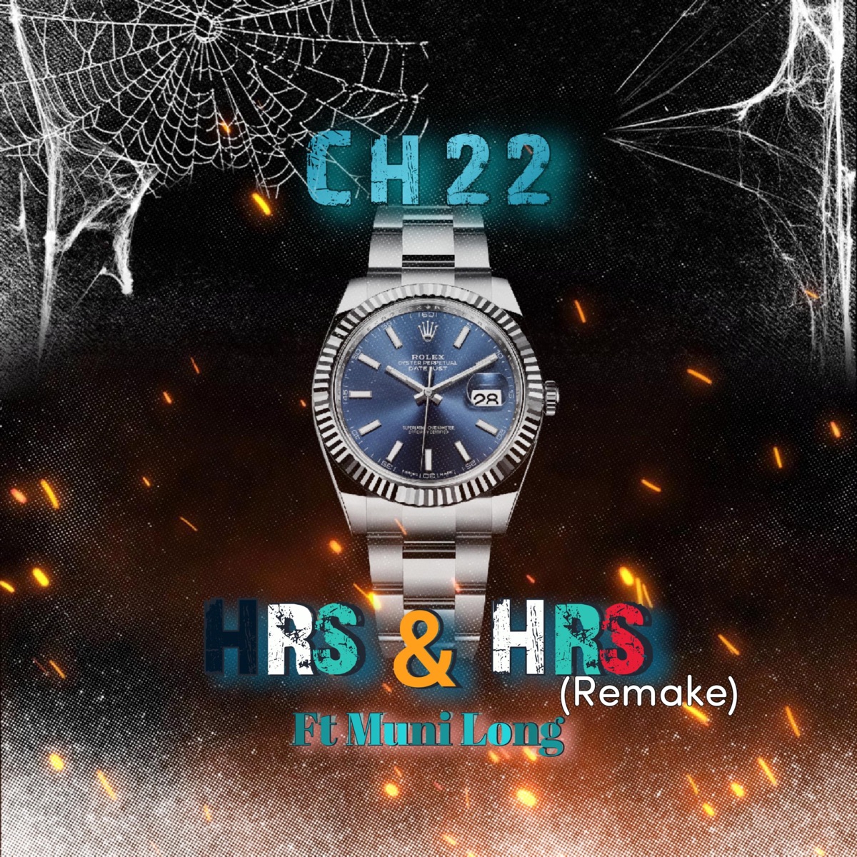 Hrs & Hrs (Amapiano Remake) - Single by CH22 album cover