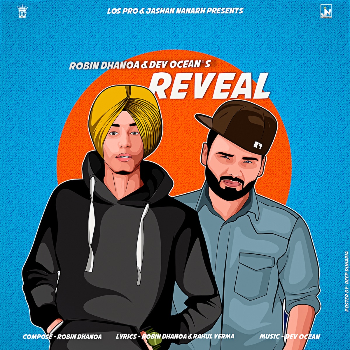 Reveal (feat. Dev Ocean) - Single by Robin Dhanoa album cover