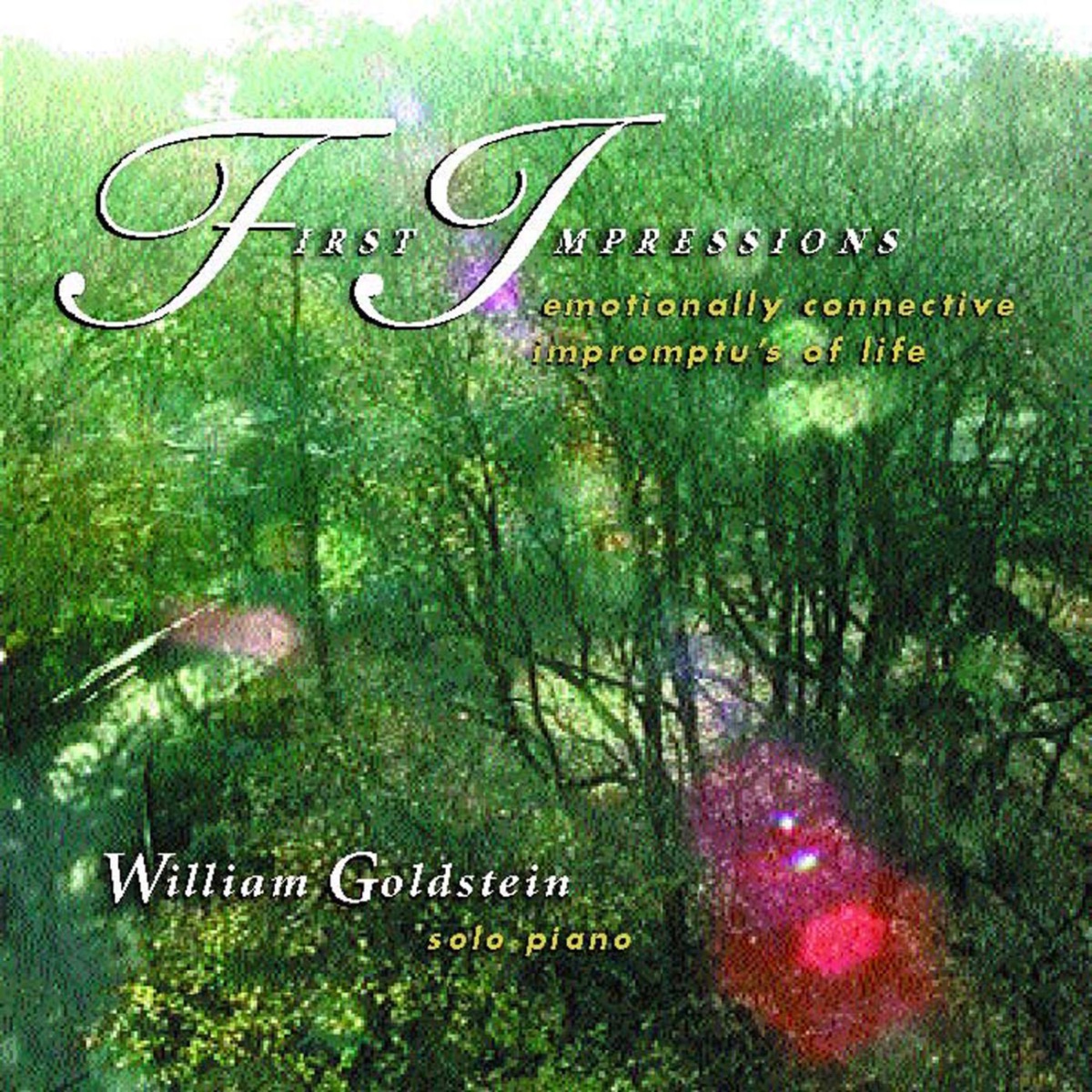 First Impressions by William Goldstein album cover