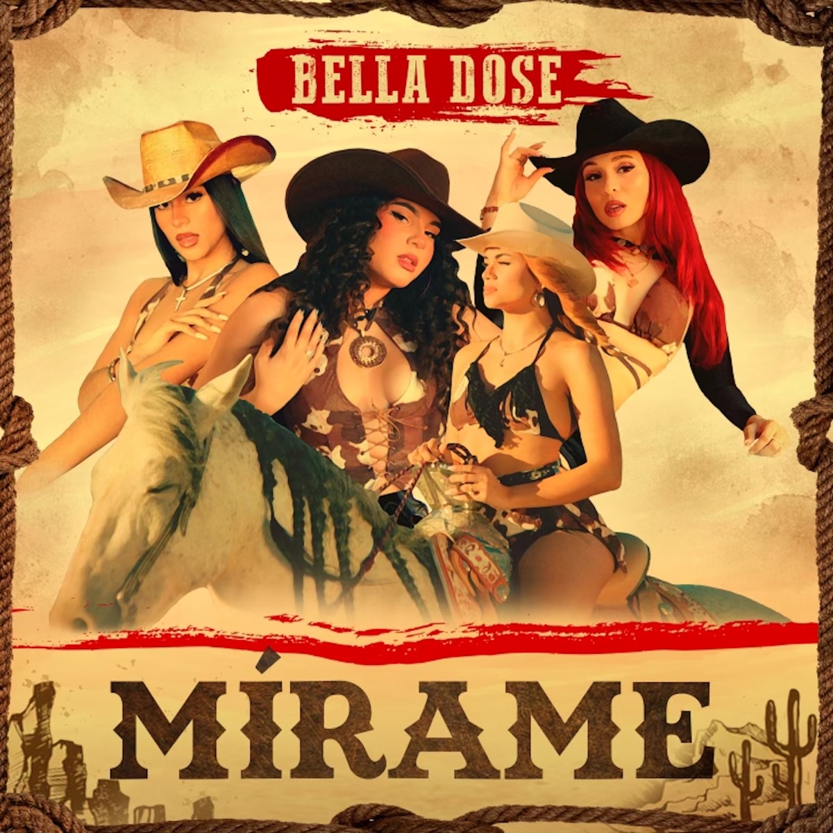 Mírame - Single by Bella Dose album cover