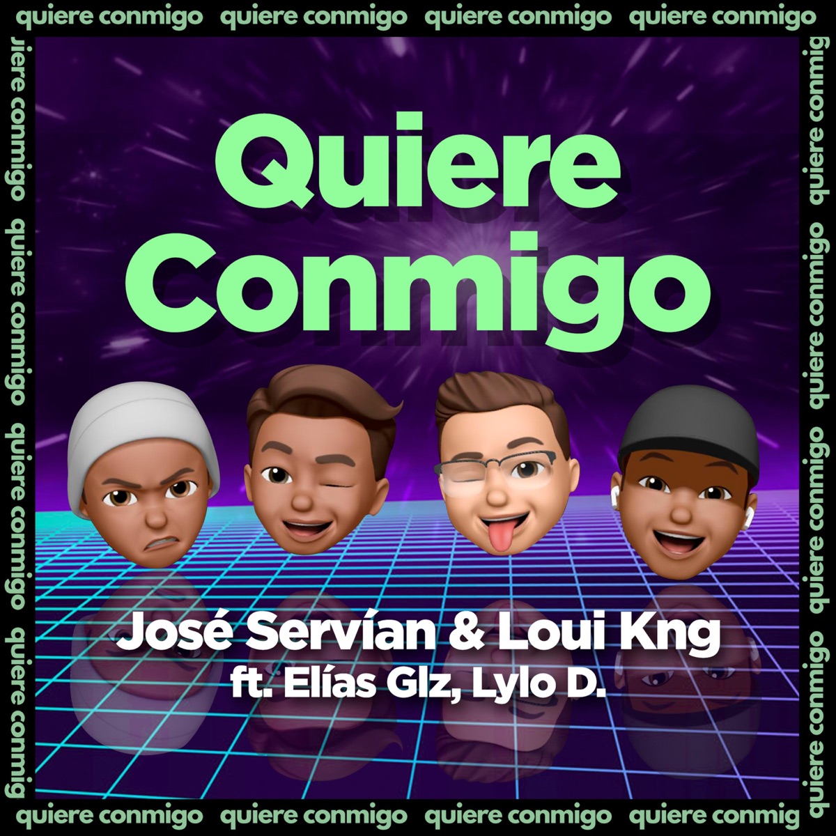 Quiere Conmigo (feat. Loui Kng, Elias Glz & Lylo D.) - Single by José Servían album cover