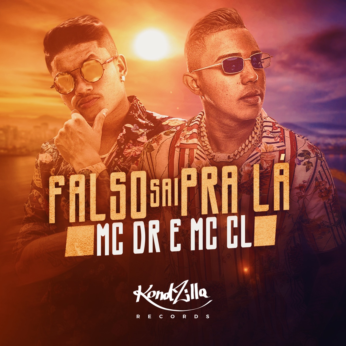 Falso Sai Pra Lá - Single by Mc DR & Mc CL album cover