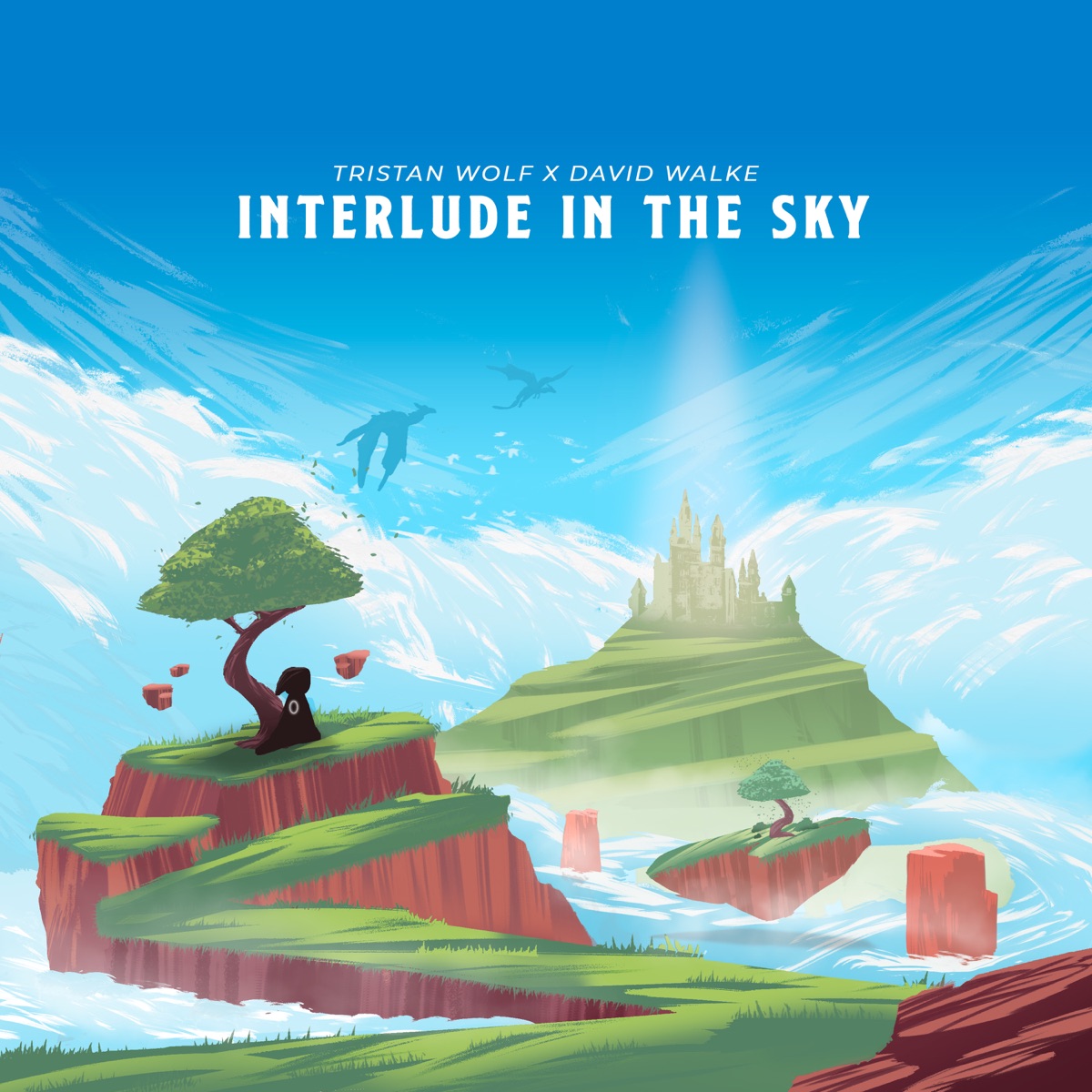 Interlude In the Sky - Single by Tristan Wolf & David Walke album cover