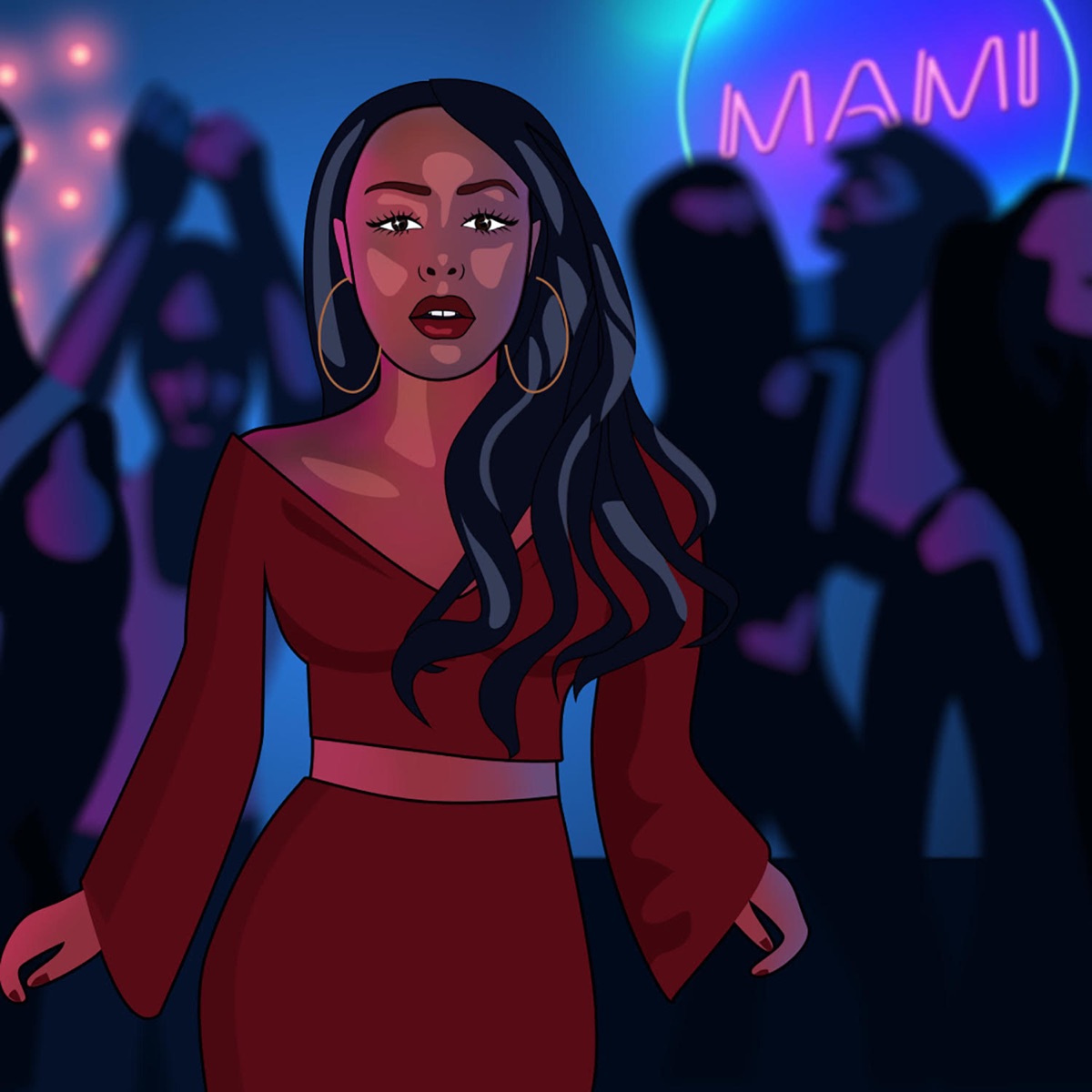 MAMI - Single by Cherrie album cover
