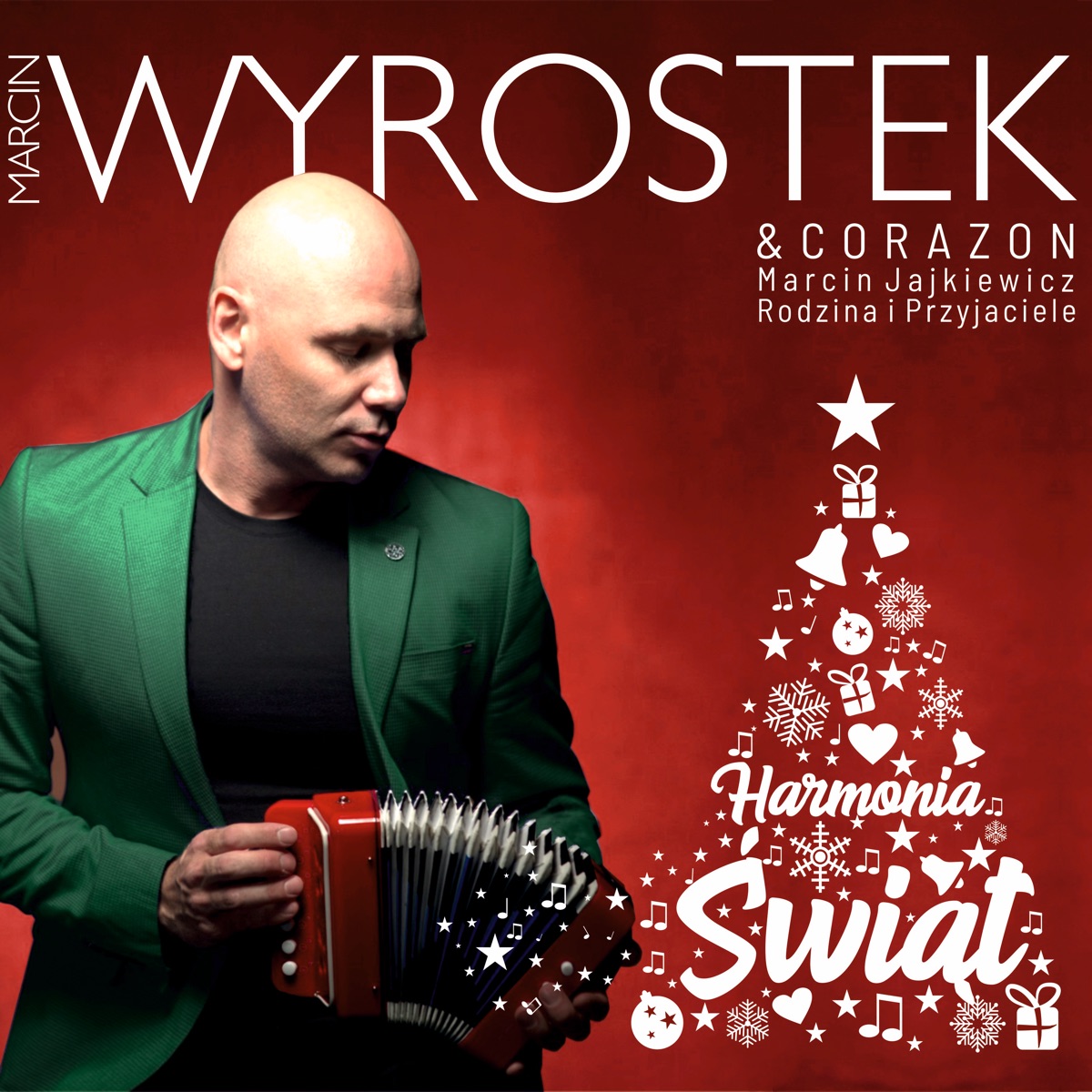 Harmonia Świąt (feat. Corazon & Marcin Jajkiewicz) by Marcin Wyrostek album cover