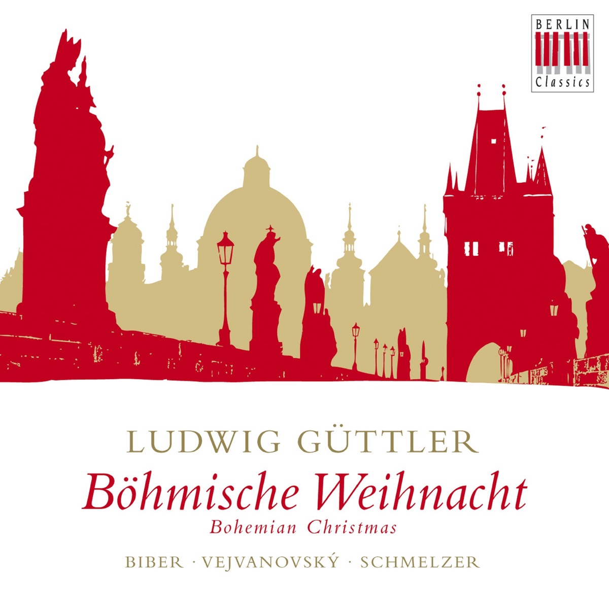 Böhmische Weihnacht (Bohemian Christmas) by Blechbläserensemble Ludwig Güttler, Virtuosi Saxoniae & Ludwig Guettler album cover