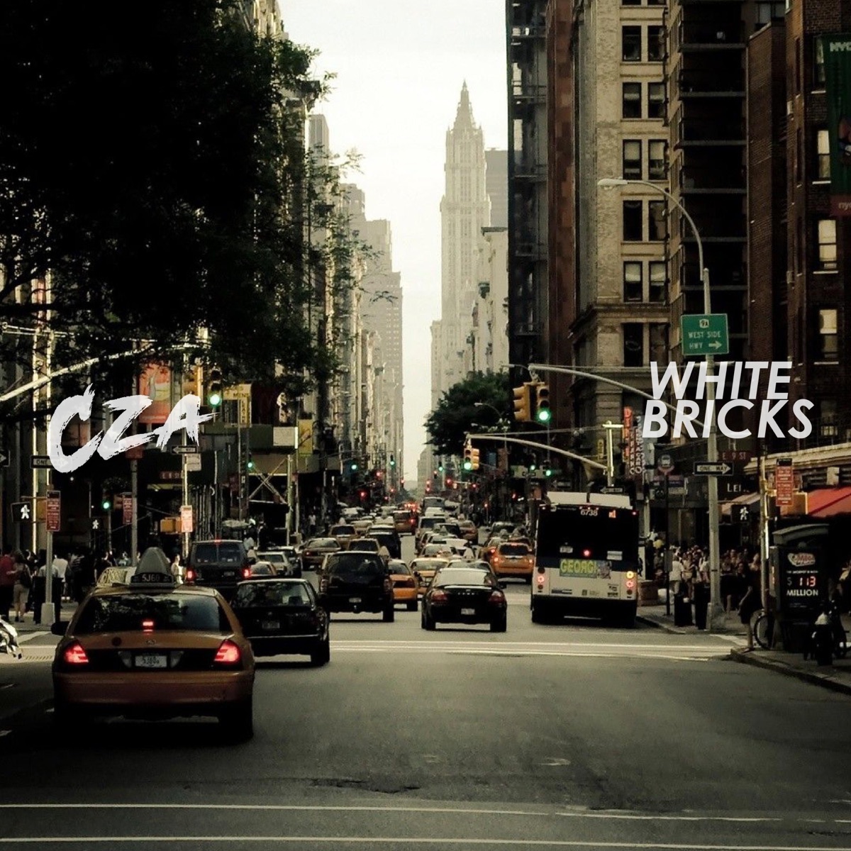 White Bricks (Instrumental) - Single by DJ CZA album cover