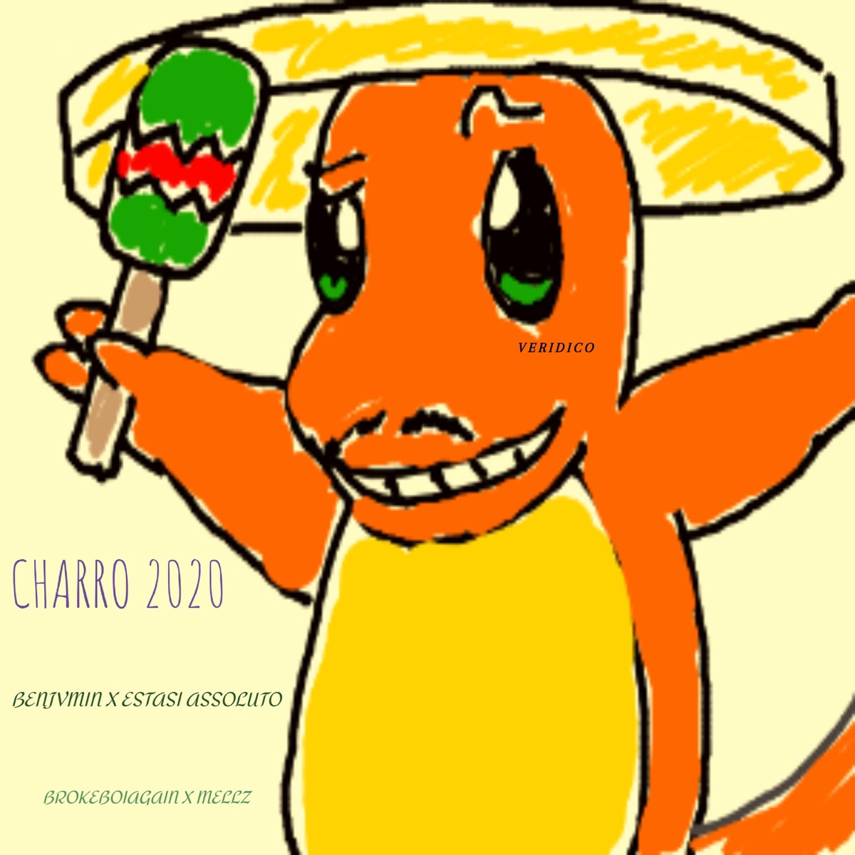 Charro 2020 (feat. Estasi Assoluto, Brokeboiagain & Mellz) - Single by Benjvmin album cover