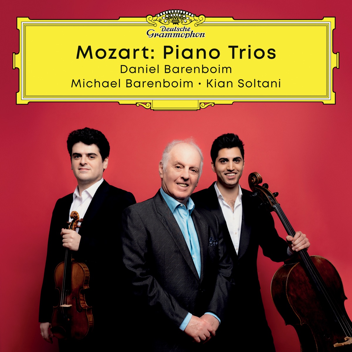 Complete Mozart Trios by Daniel Barenboim, Kian Soltani & Michael Barenboim album cover