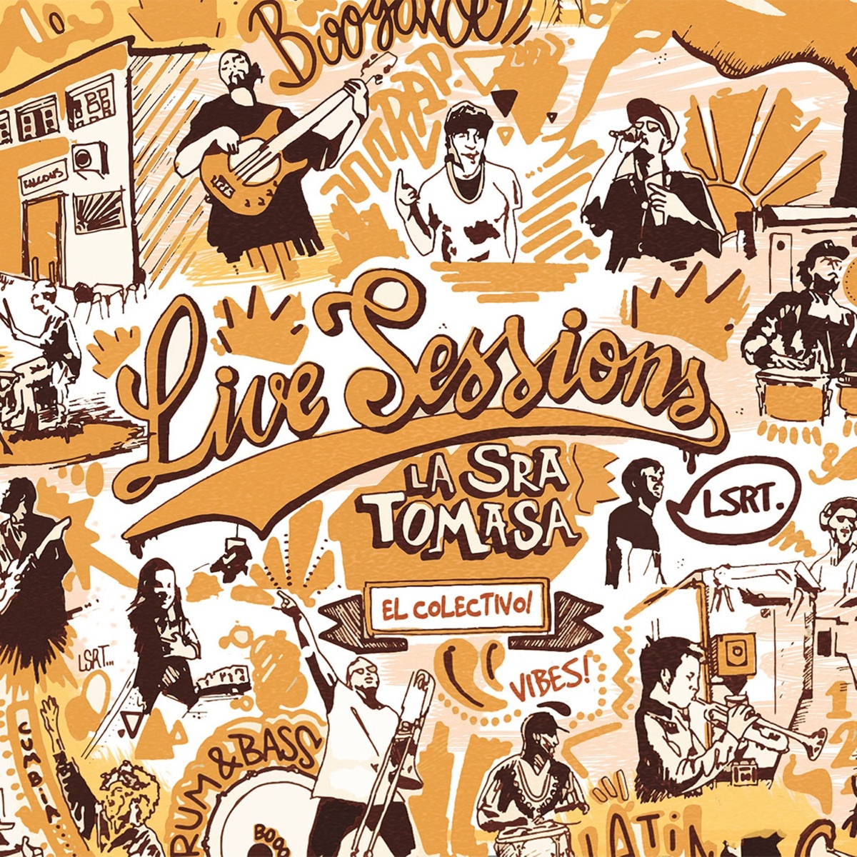 Live Sessions by La Sra. Tomasa album cover