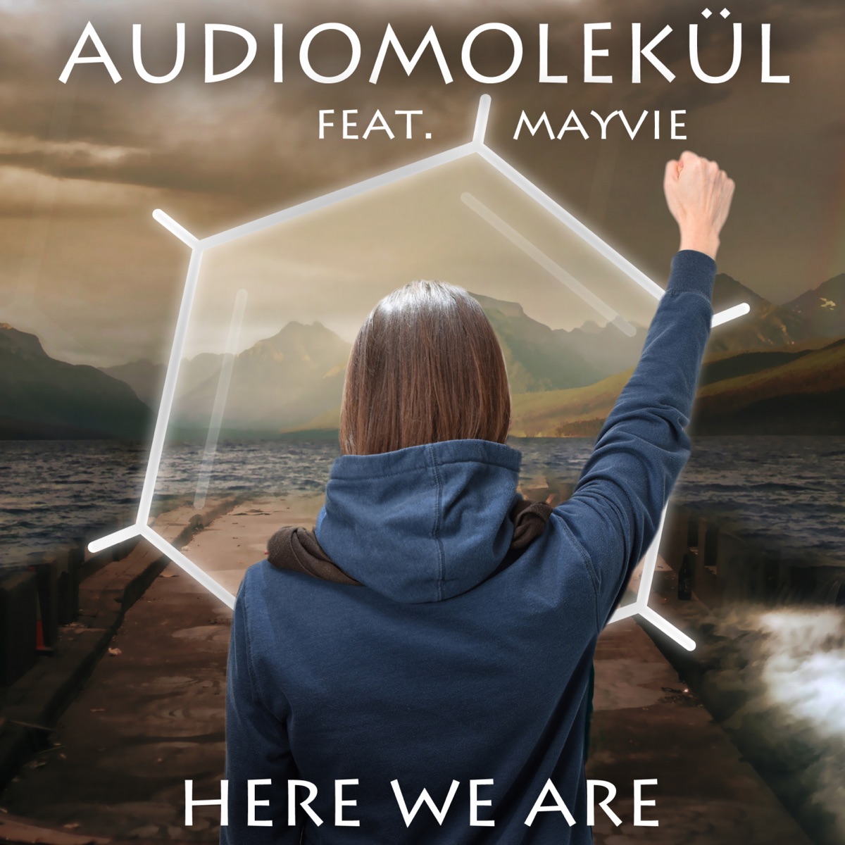 Here We Are (feat. Mayvie) - Single by Audiomolekul album cover