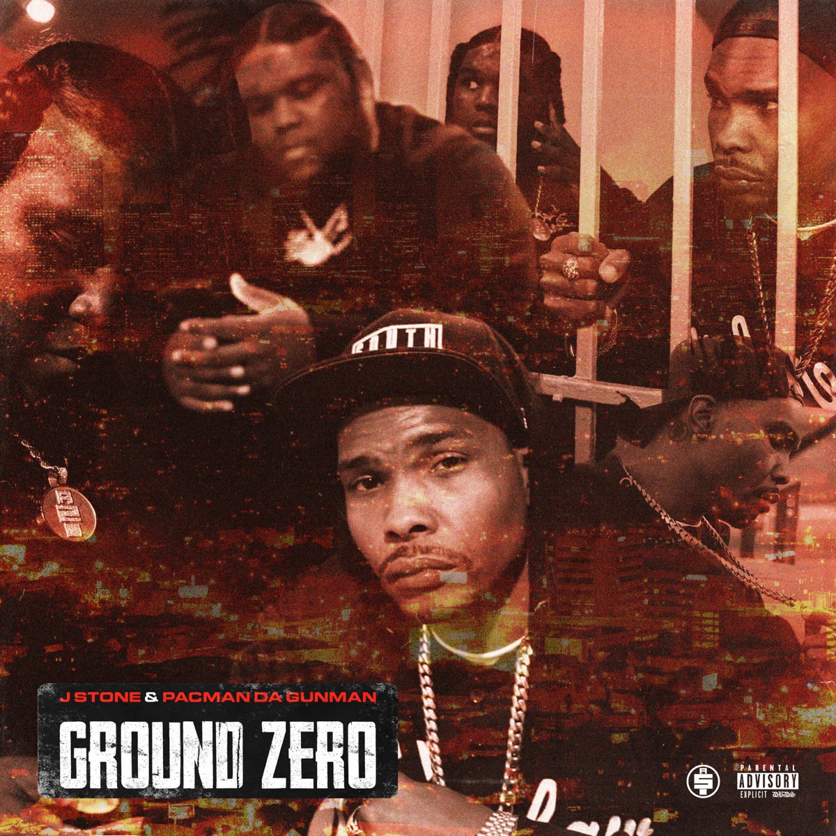 Ground Zero by J. Stone & Pacman da Gunman album cover