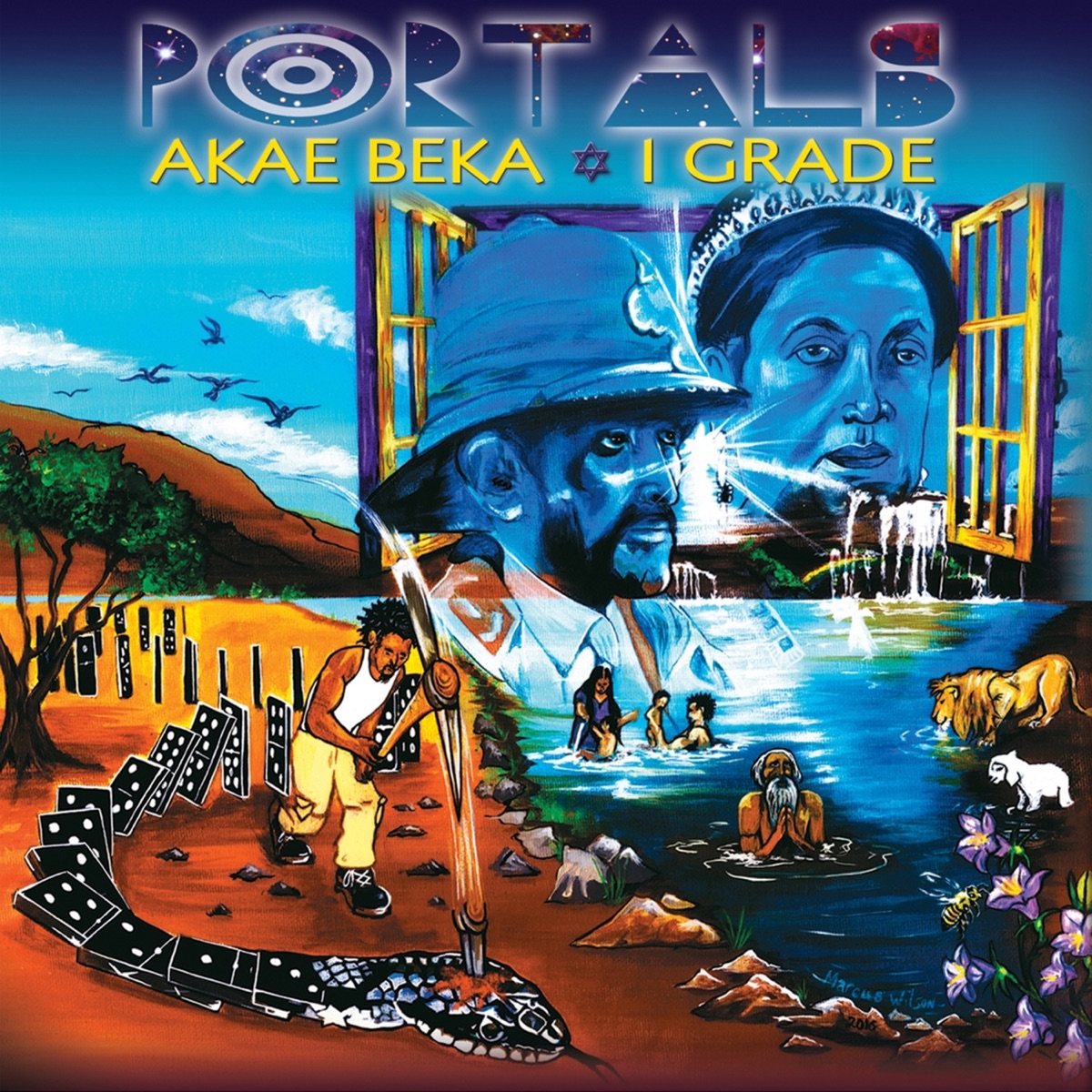 Portals by Akae Beka album cover