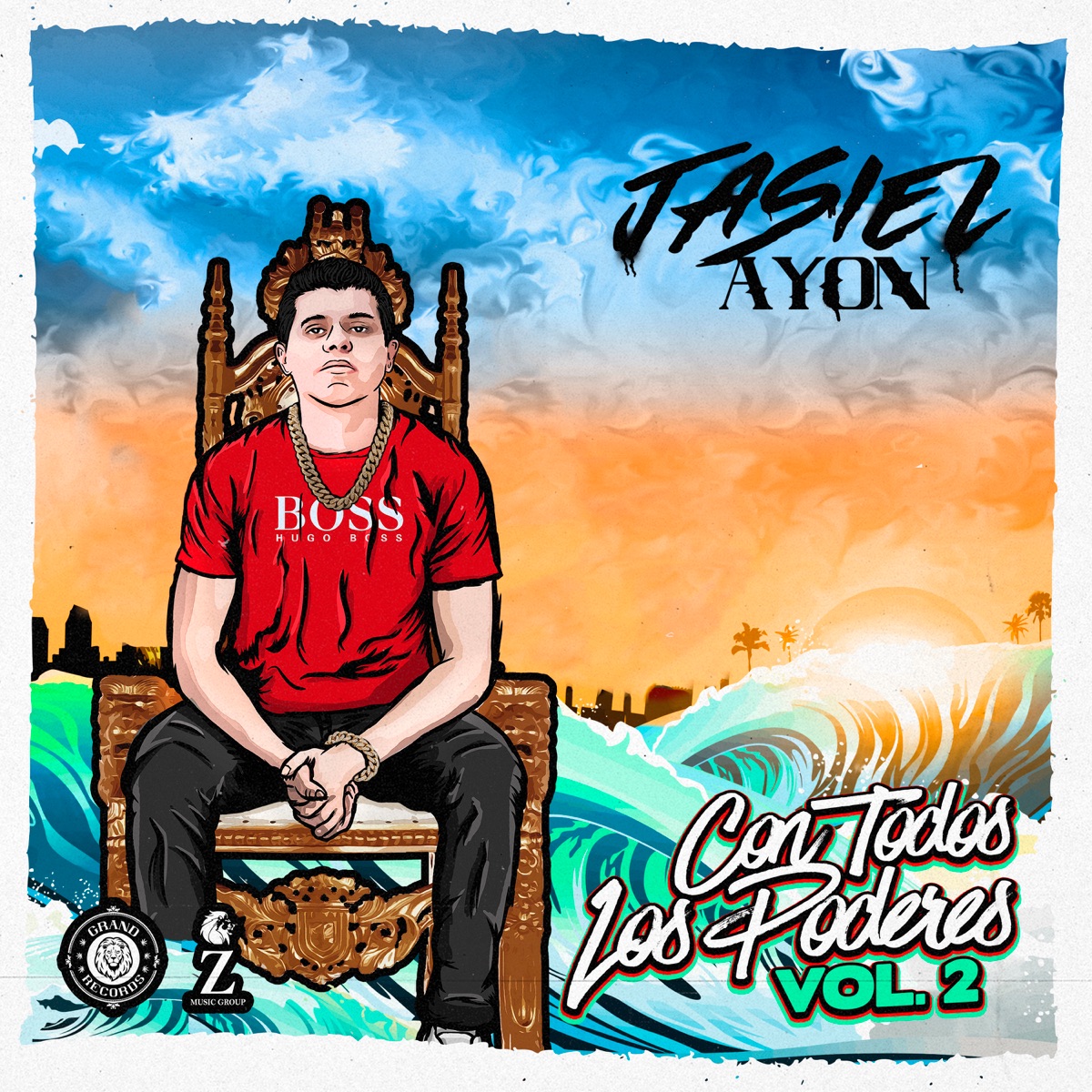 Con Todos los Poderes Vol. 2 by Jasiel Ayon album cover