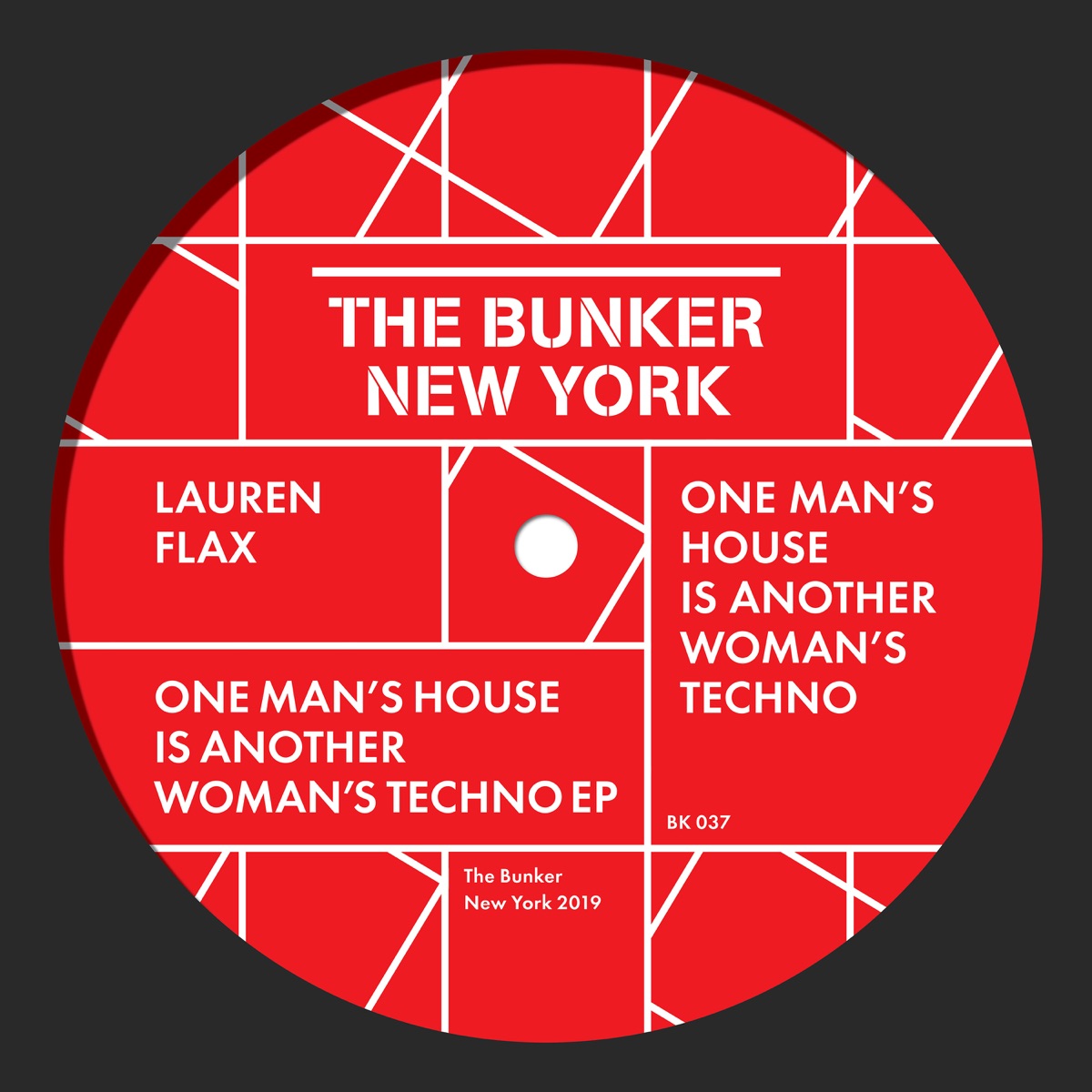 One Man's House is Another Woman's Techno - Single by Lauren Flax album cover