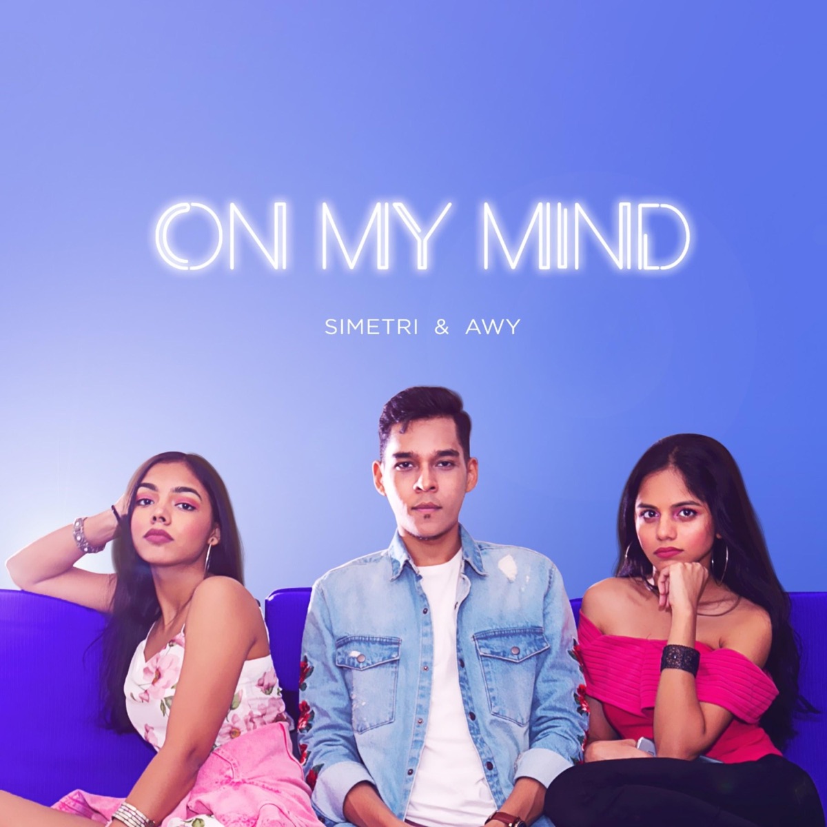 On My Mind (feat. AWY) - Single by Simetri album cover