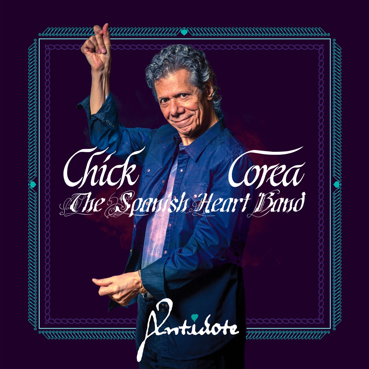 Antidote (feat. The Spanish Heart Band) by Chick Corea album cover