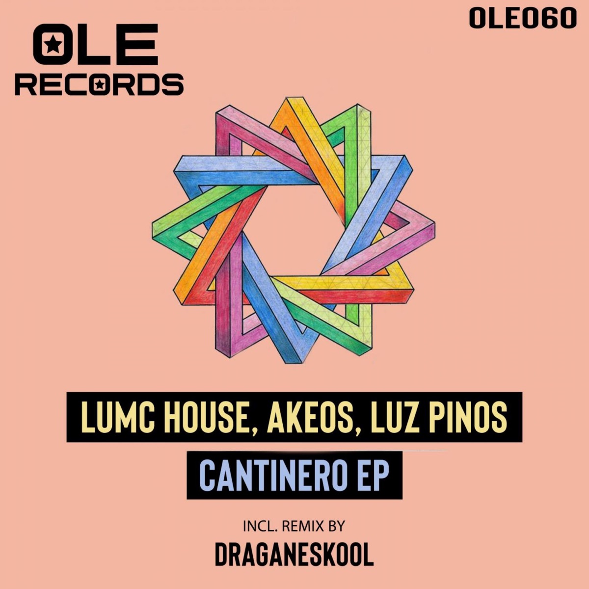 Cantinero EP by Lumc House, Akeos & Luz Pinos album cover