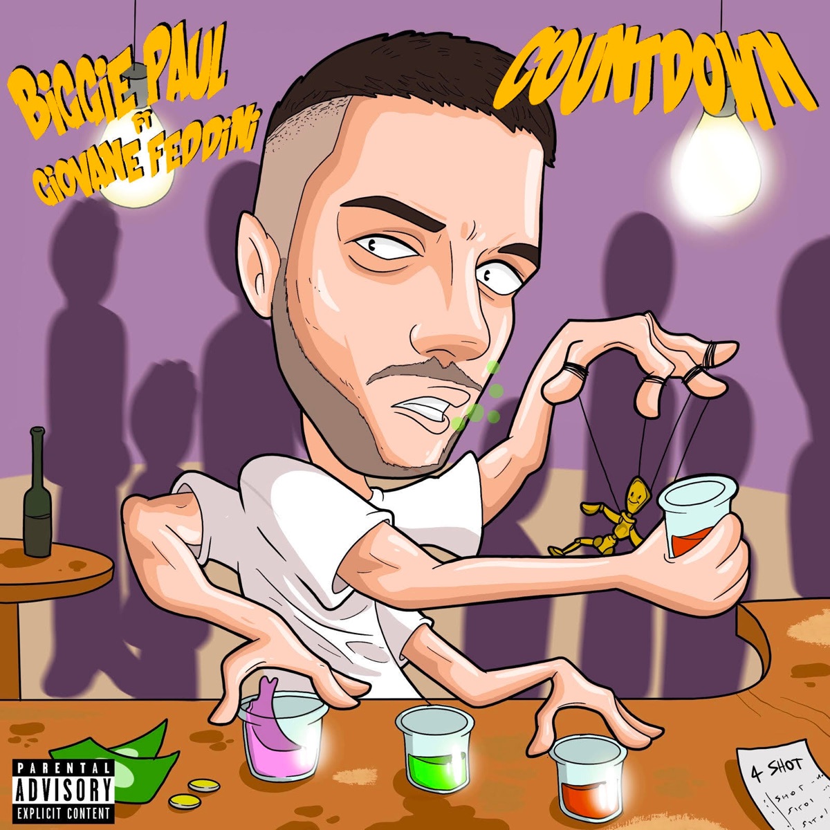Countdown (feat. Giovane Feddini) - Single by Biggie Paul album cover