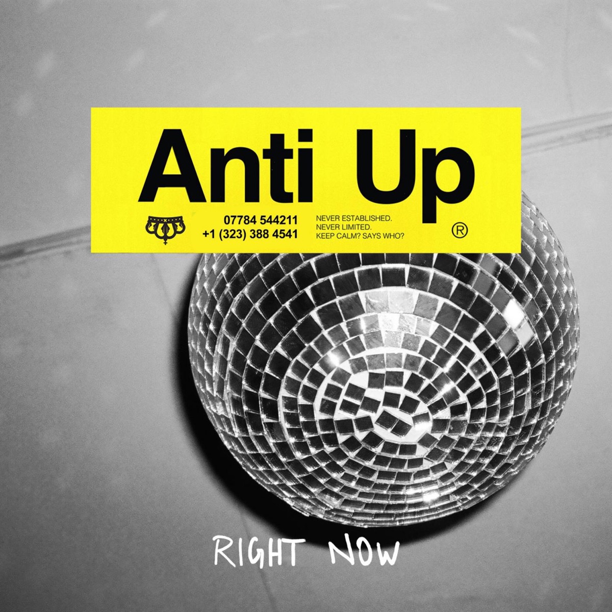Right Now - Single by Anti Up, Chris Lake & Chris Lorenzo album cover