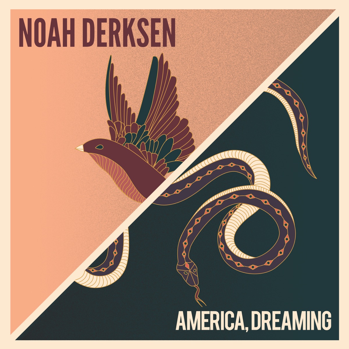 America, Dreaming by Noah Derksen album cover