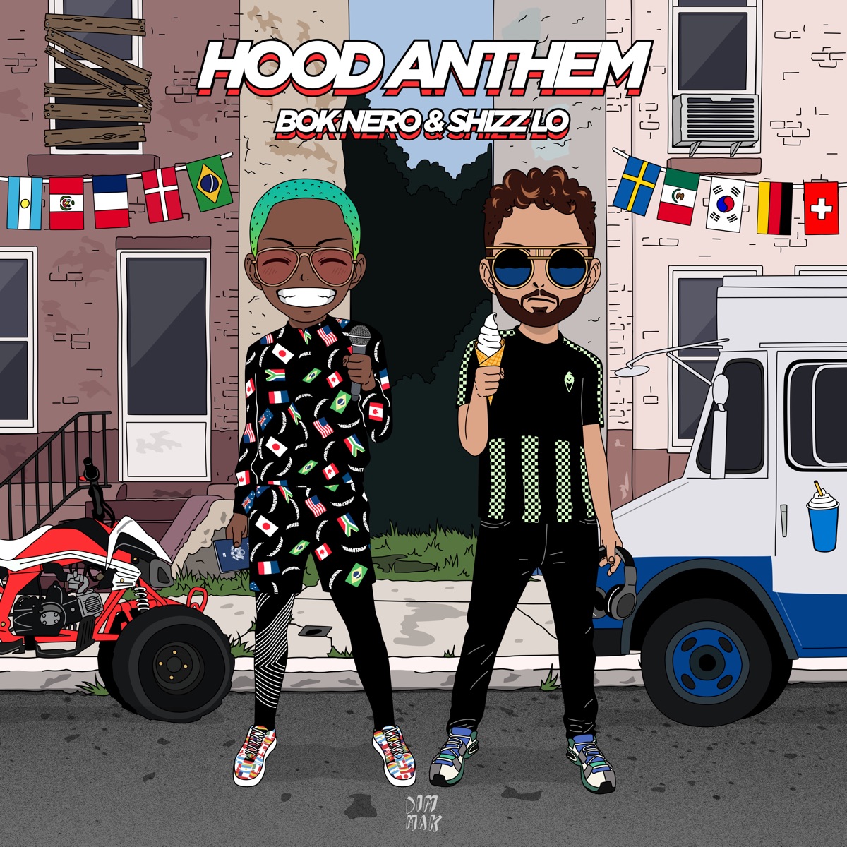 Hood Anthem - Single by Bok Nero & Shizz Lo album cover