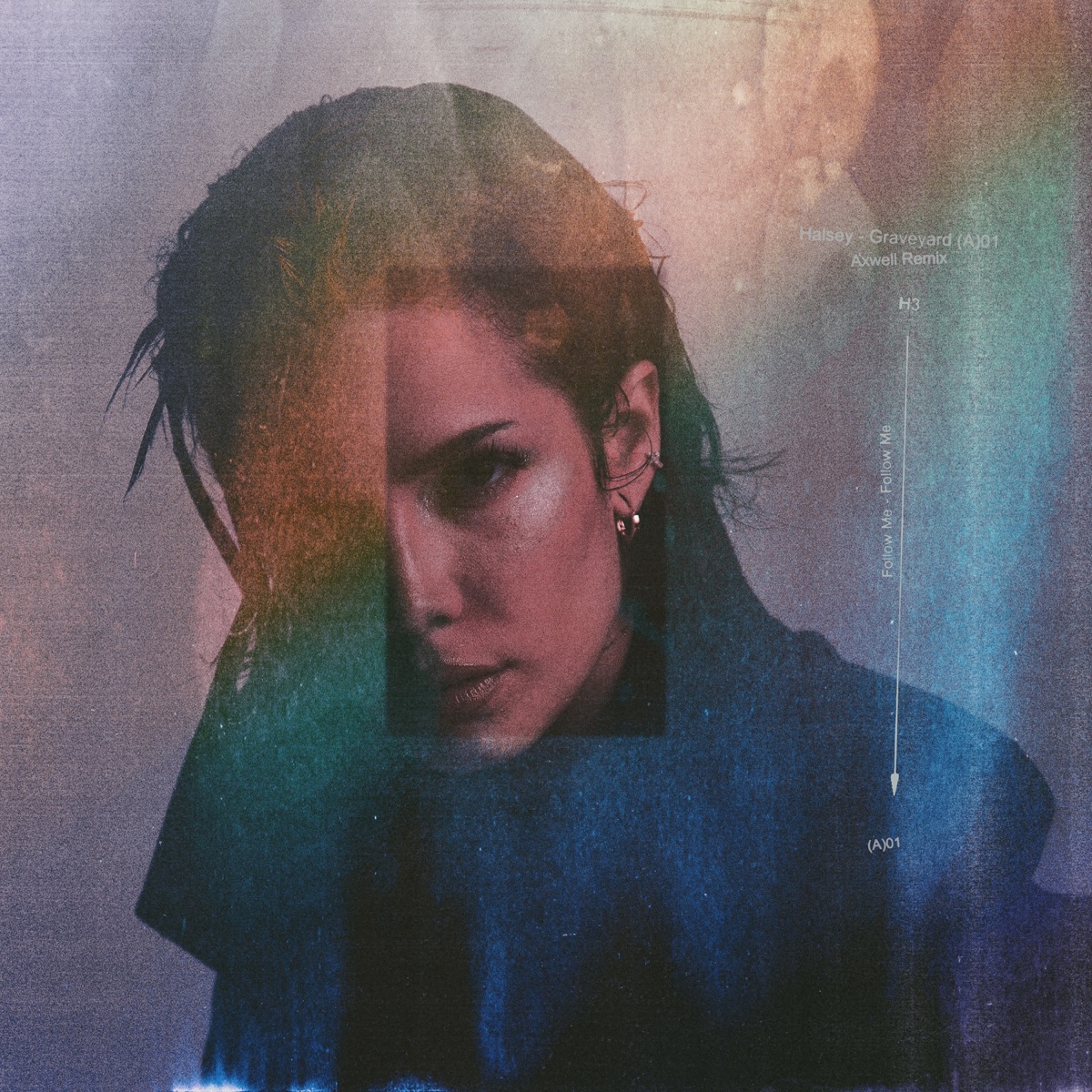 Graveyard (Axwell Remix) - Single by Halsey & Axwell album cover