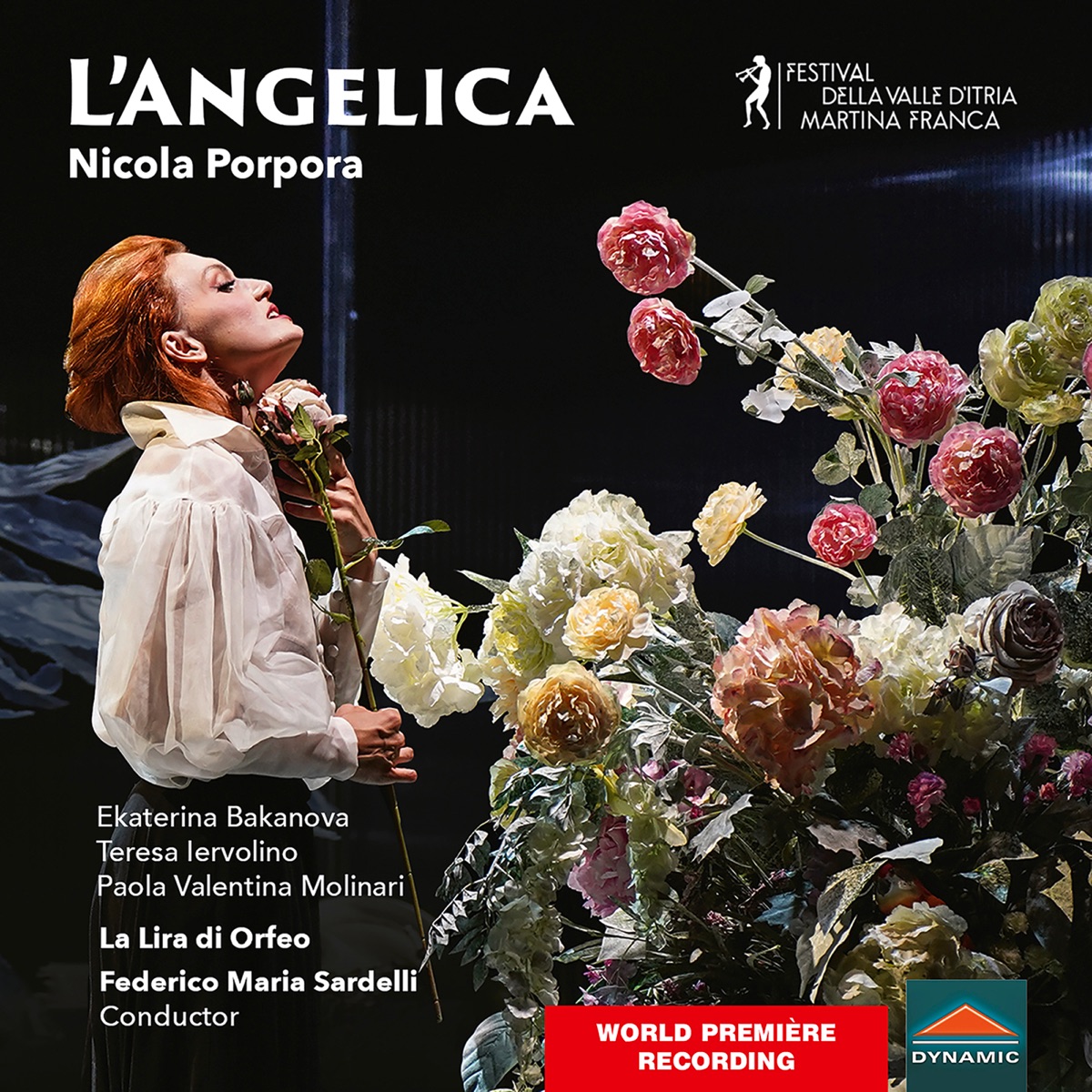 Porpora: L'Angelica (Live) by Federico Maria Sardelli, Teresa Iervolino, Paola Valentina Molinari, Ekaterina Bakanova, Gaia Petrone, Sergio Foresti, Barbara Massaro & La Lira di Orfeo album cover