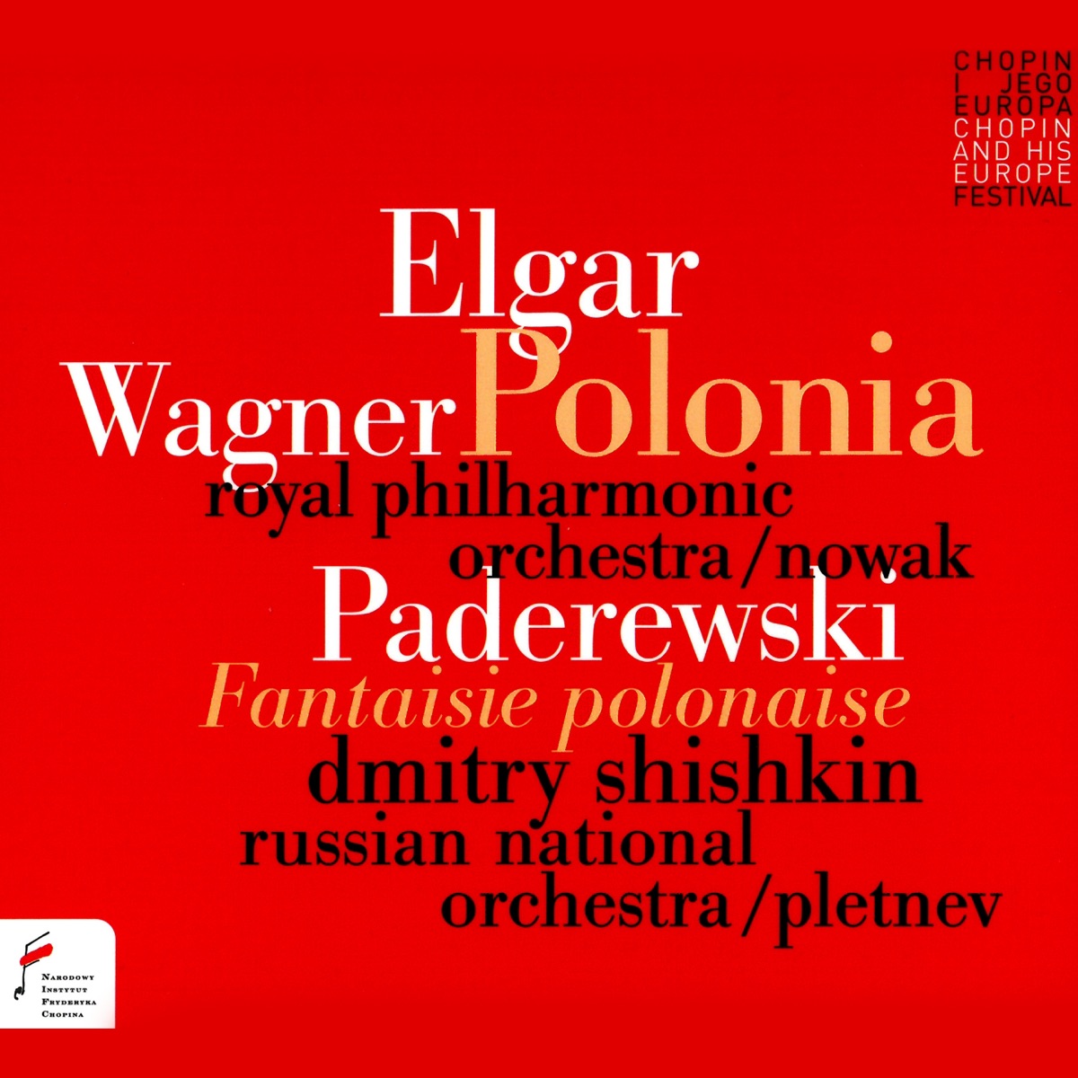 Polonia by Royal Philharmonic Orchestra, Grzegorz Nowak, Dmitry Shishkin, Russian National Orchestra & Mikhail Pletnev album cover